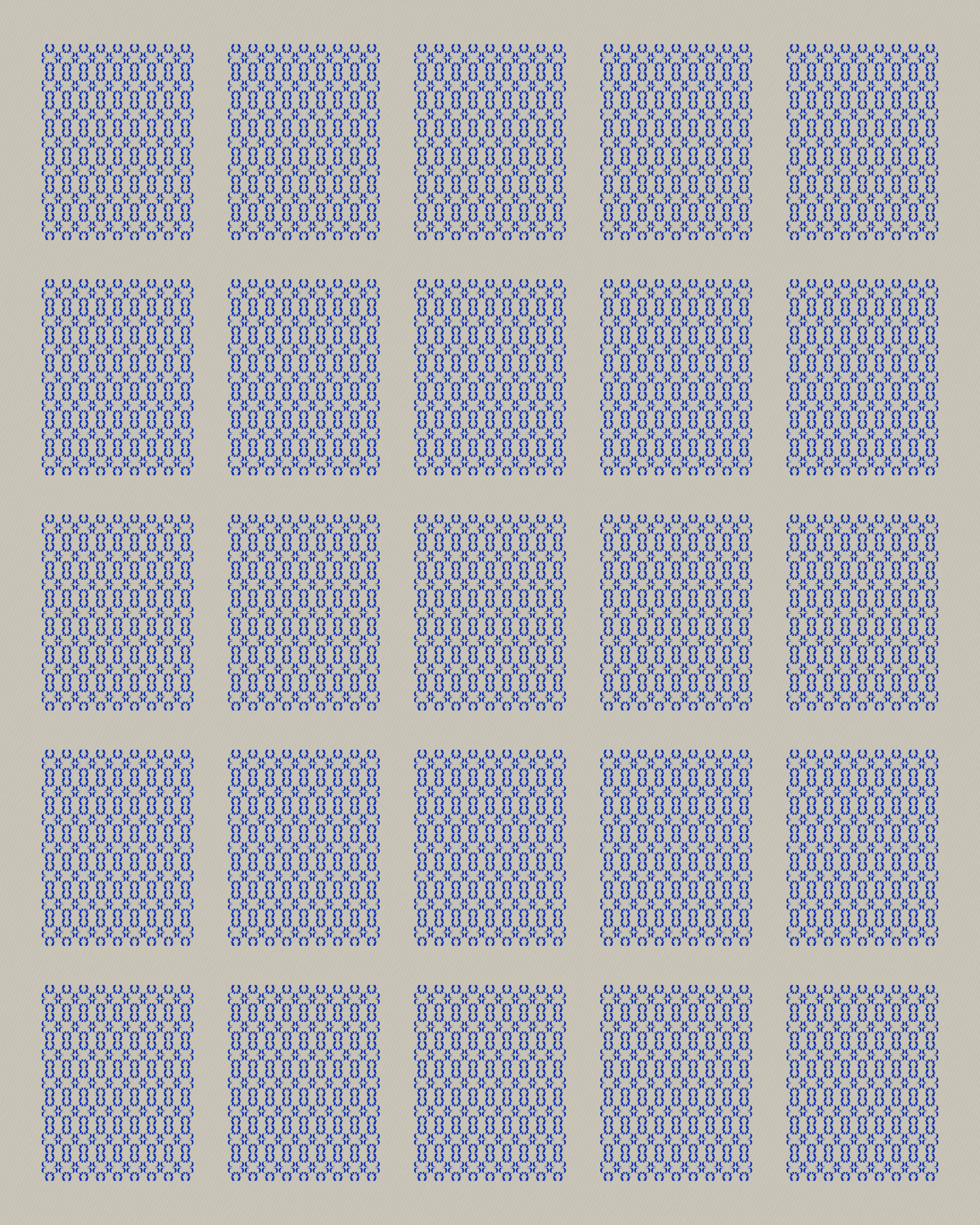 Art Blocks - Art Blocks v2 - Asemica #793 - NFT # 206000793