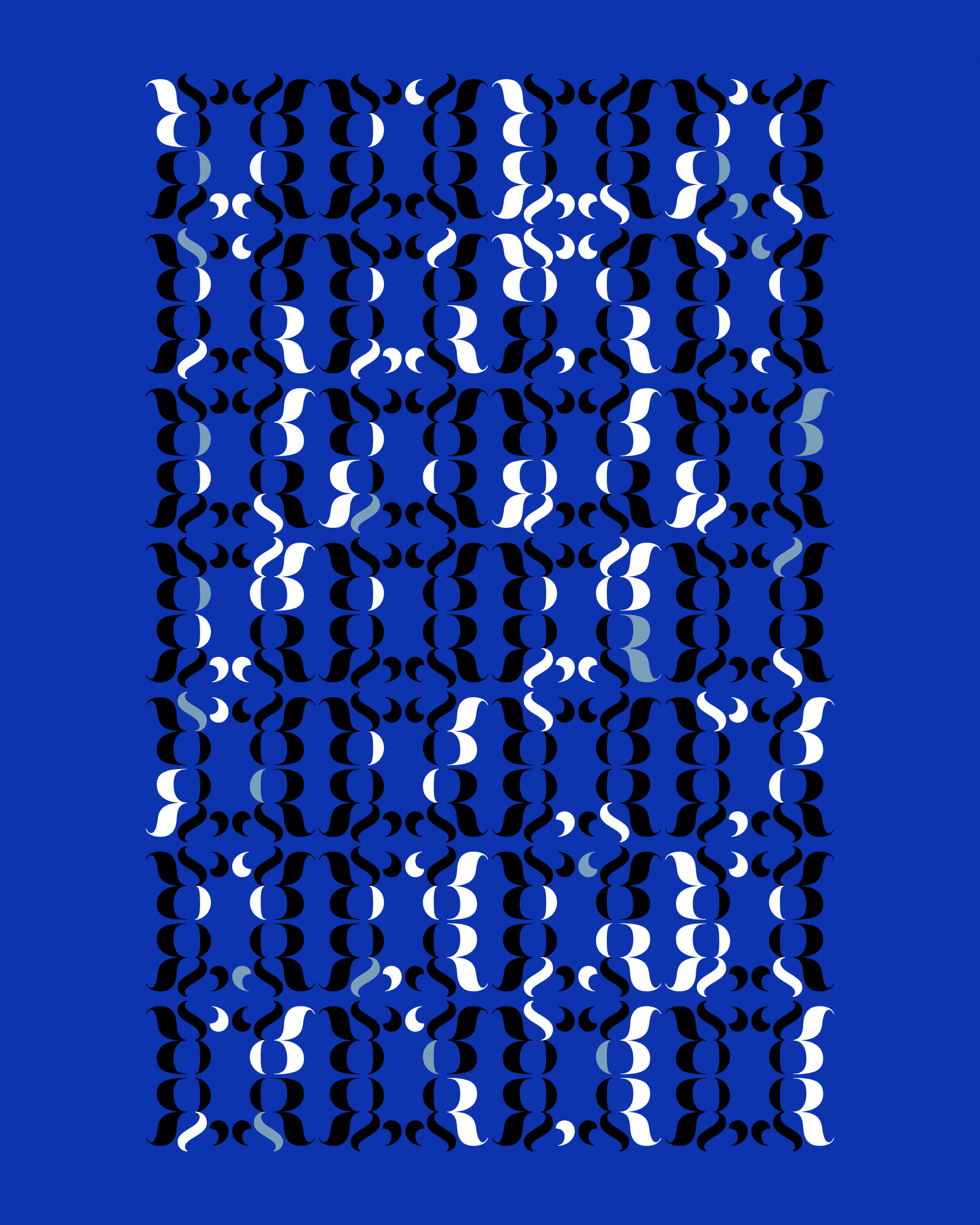 Art Blocks - Art Blocks v2 - Asemica #843 - NFT # 206000843