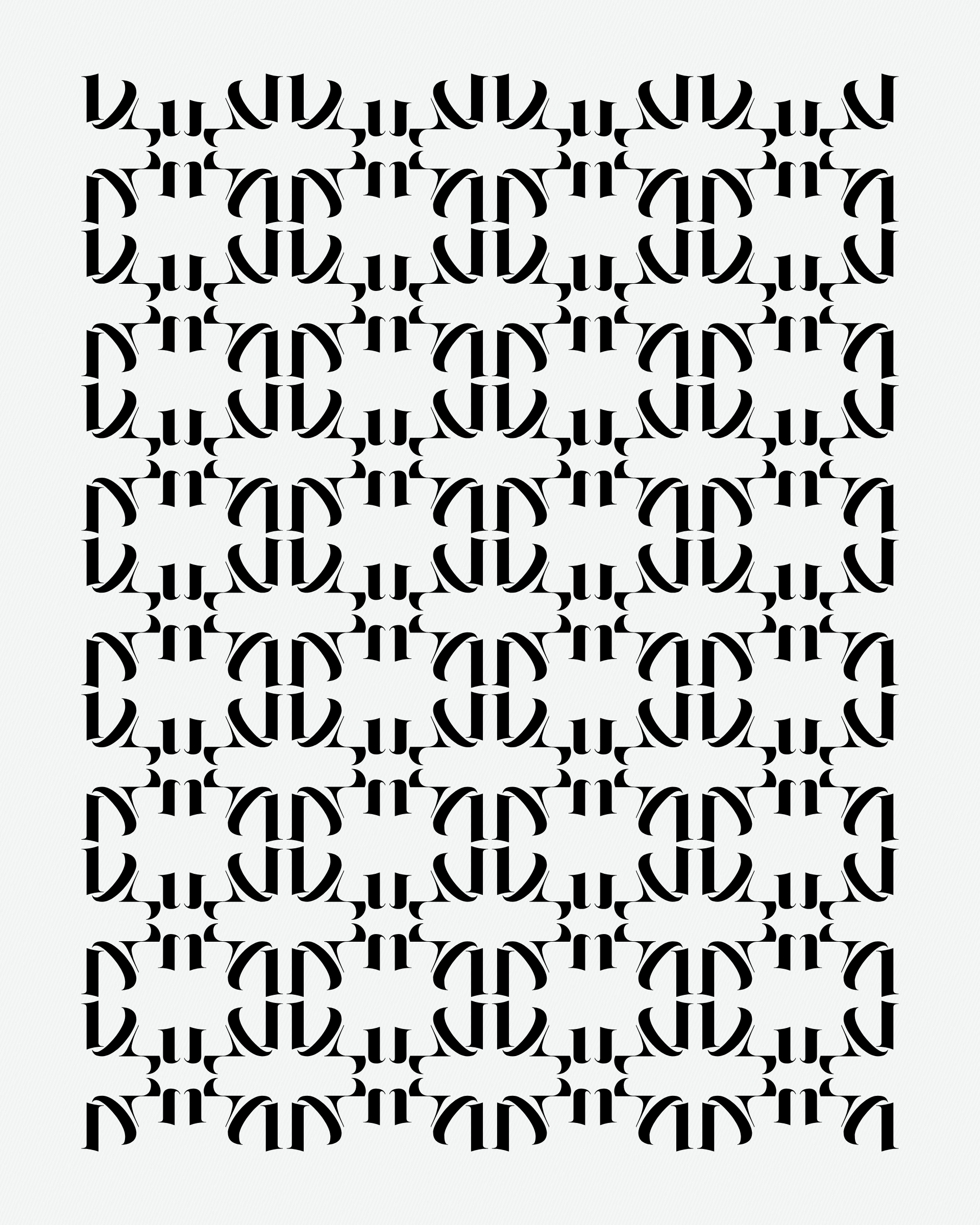 Art Blocks - Art Blocks v2 - Asemica #943 - NFT # 206000943