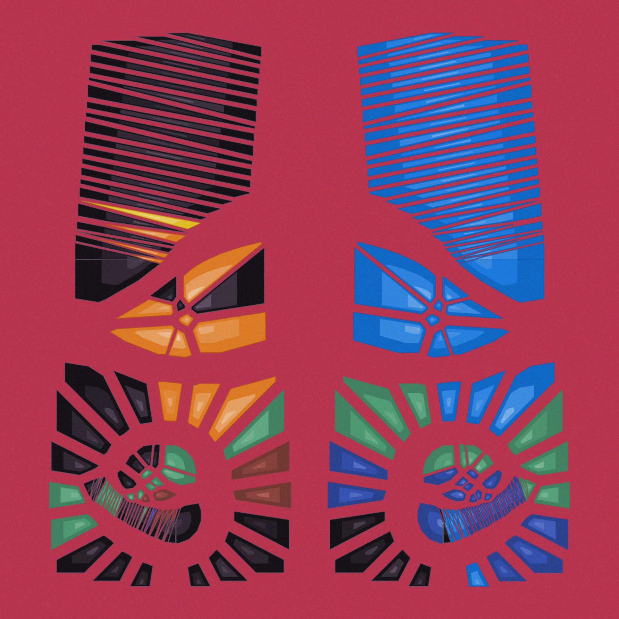 Art Blocks - Art Blocks v2 - Autology #6 - NFT # 209000006