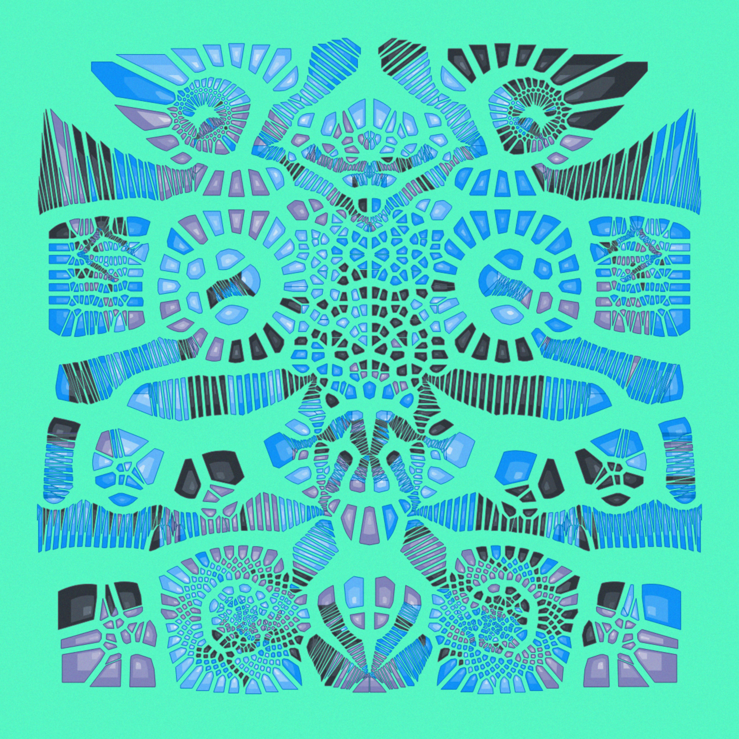 Art Blocks - Art Blocks v2 - Autology #18 - NFT # 209000018