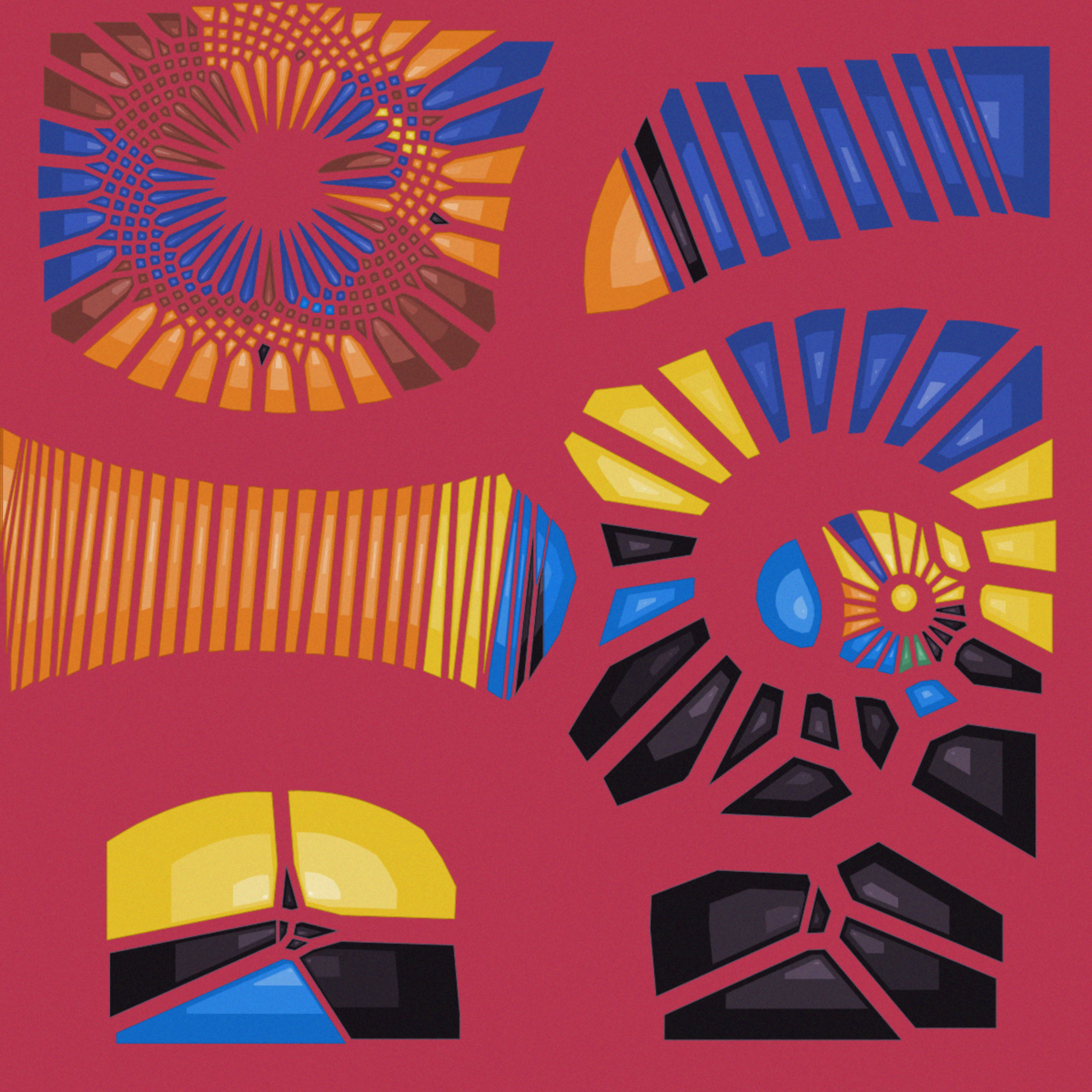 Art Blocks - Art Blocks v2 - Autology #68 - NFT # 209000068