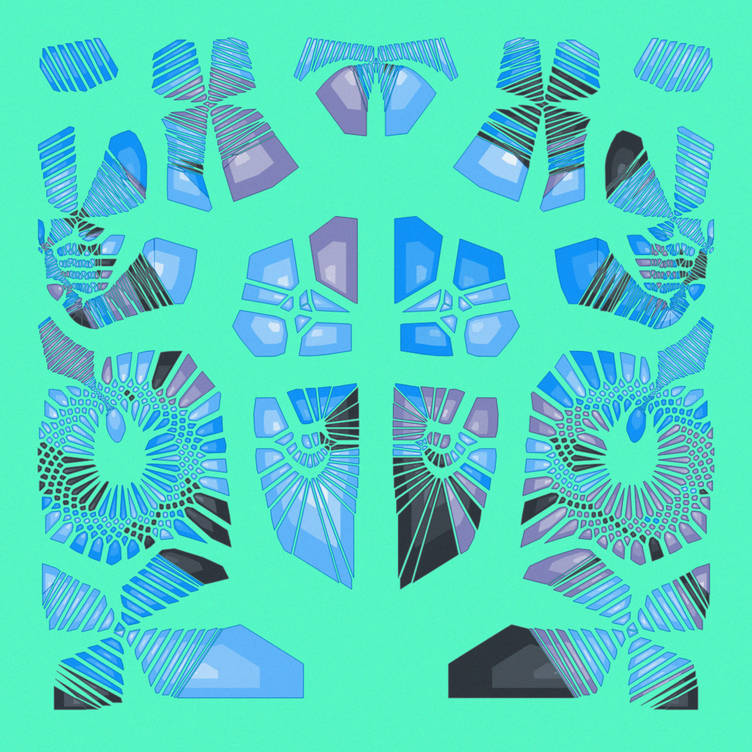 Art Blocks - Art Blocks v2 - Autology #82 - NFT # 209000082