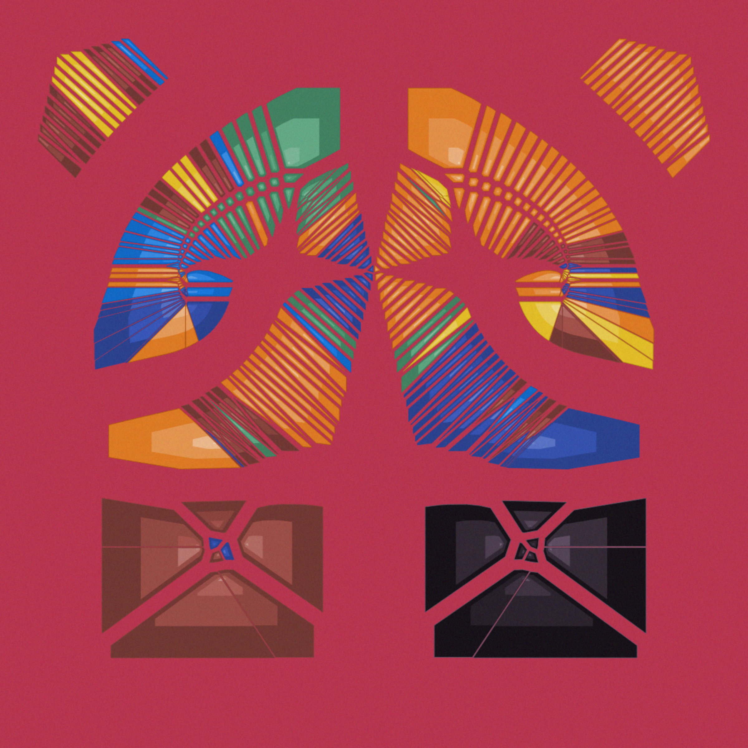 Art Blocks - Art Blocks v2 - Autology #96 - NFT # 209000096