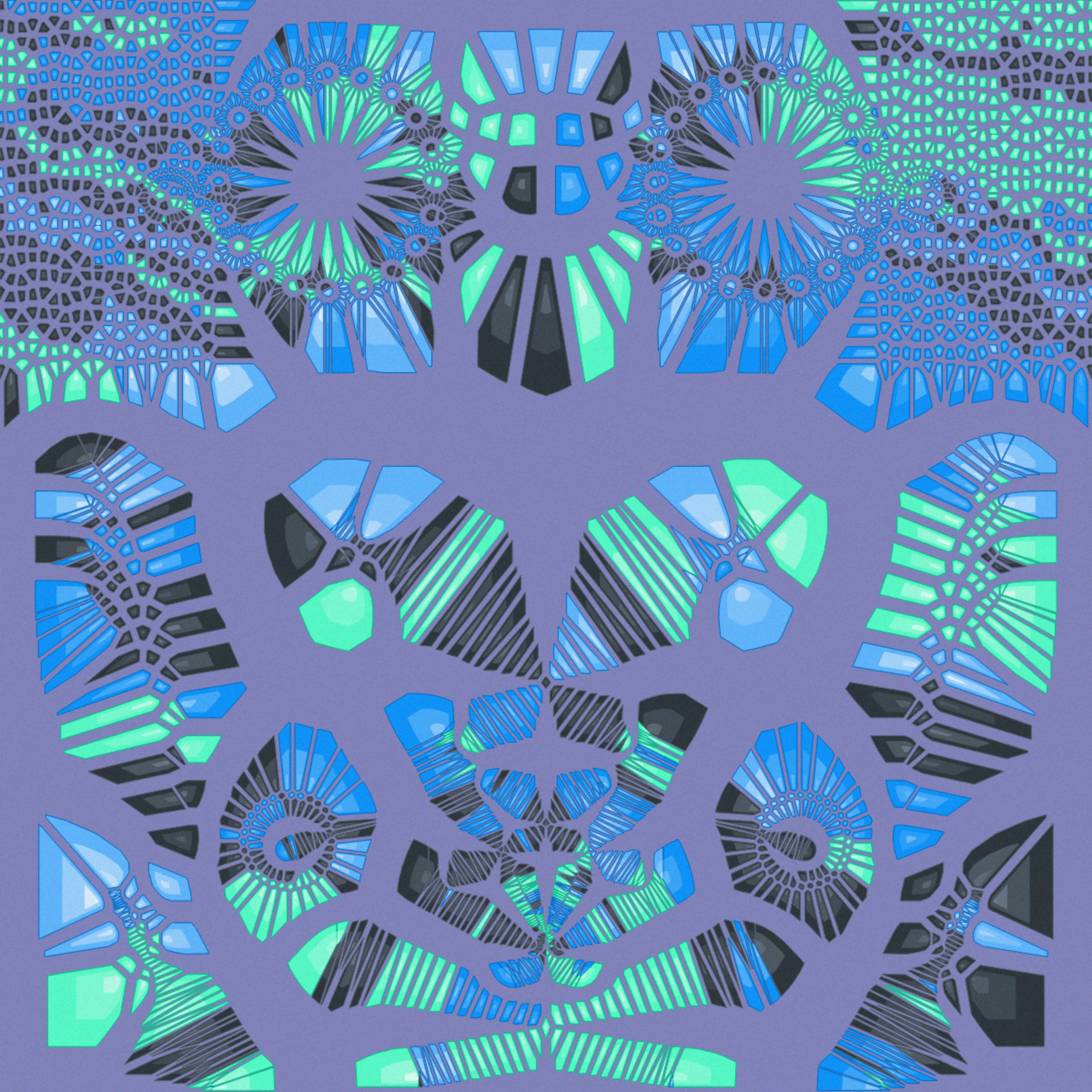 Art Blocks - Art Blocks v2 - Autology #124 - NFT # 209000124