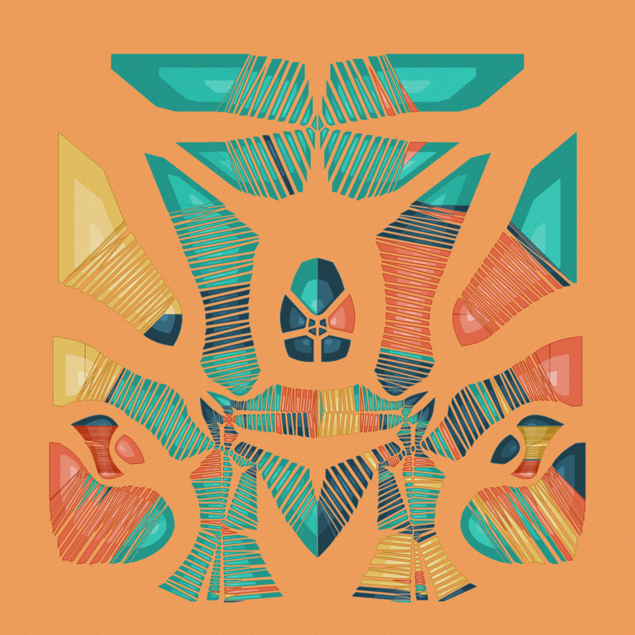 Art Blocks - Art Blocks v2 - Autology #148 - NFT # 209000148