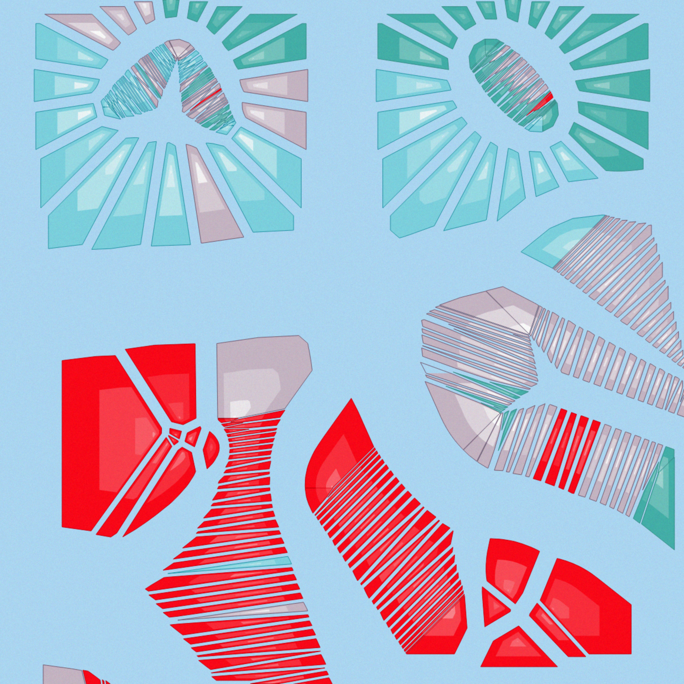 Art Blocks - Art Blocks v2 - Autology #165 - NFT # 209000165