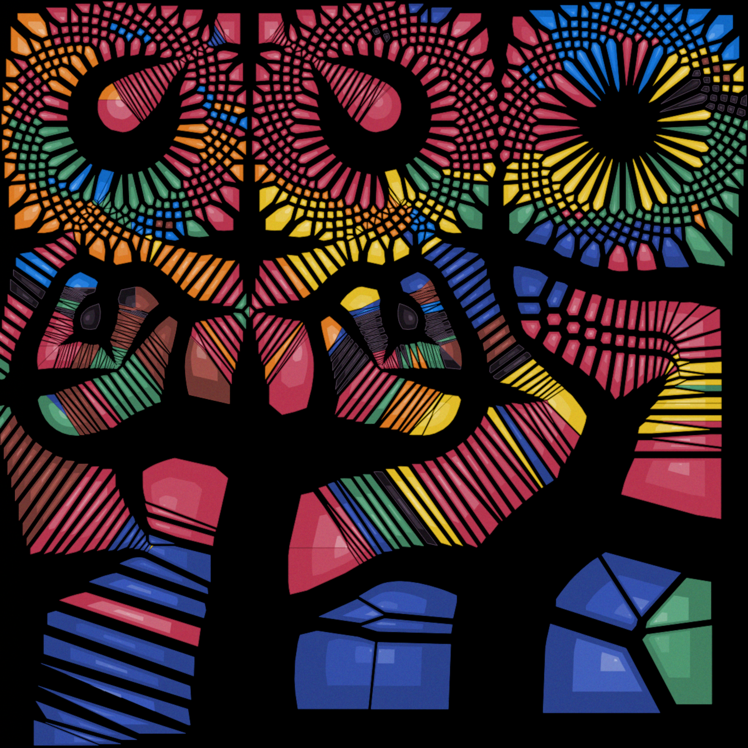 Art Blocks - Art Blocks v2 - Autology #182 - NFT # 209000182