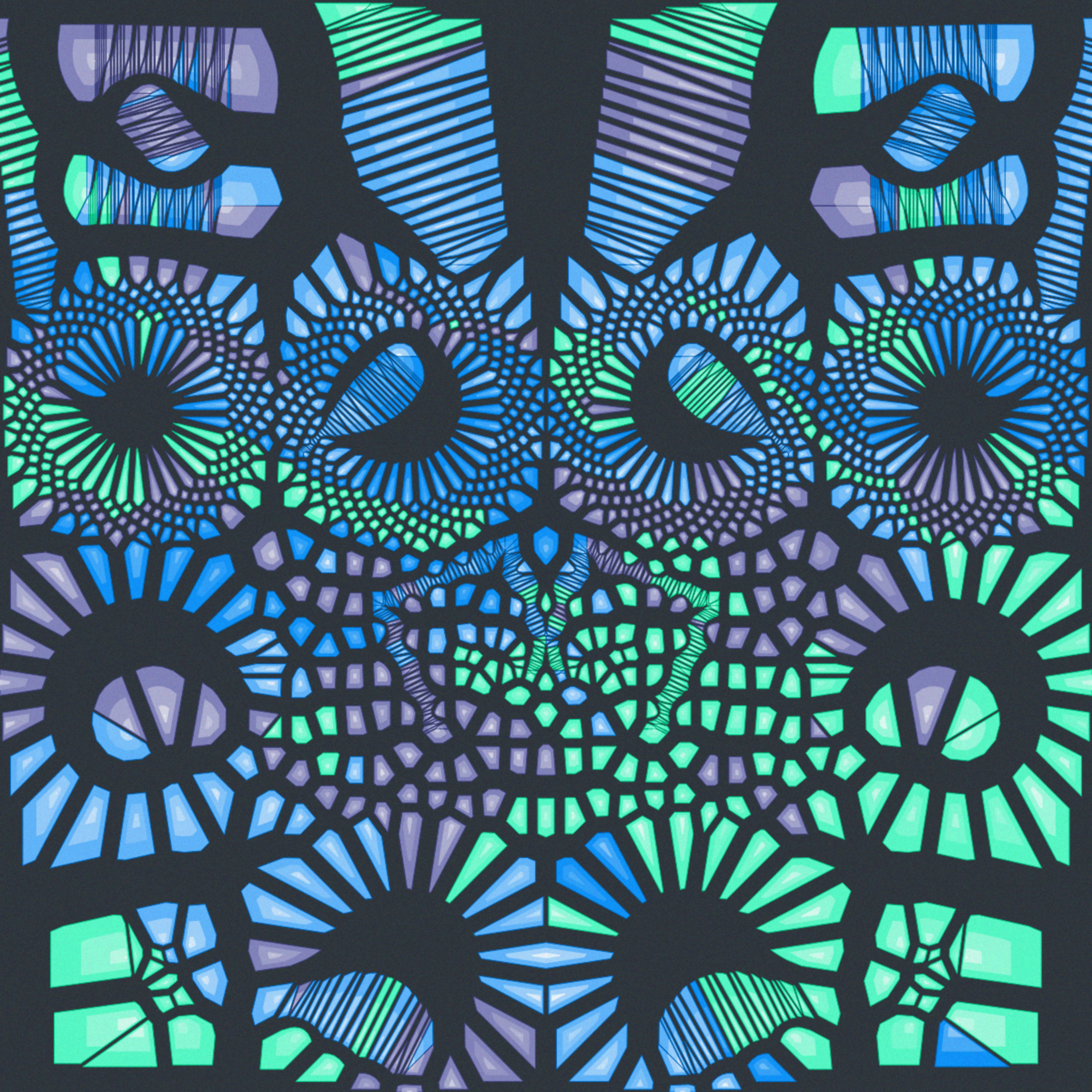 Art Blocks - Art Blocks v2 - Autology #186 - NFT # 209000186