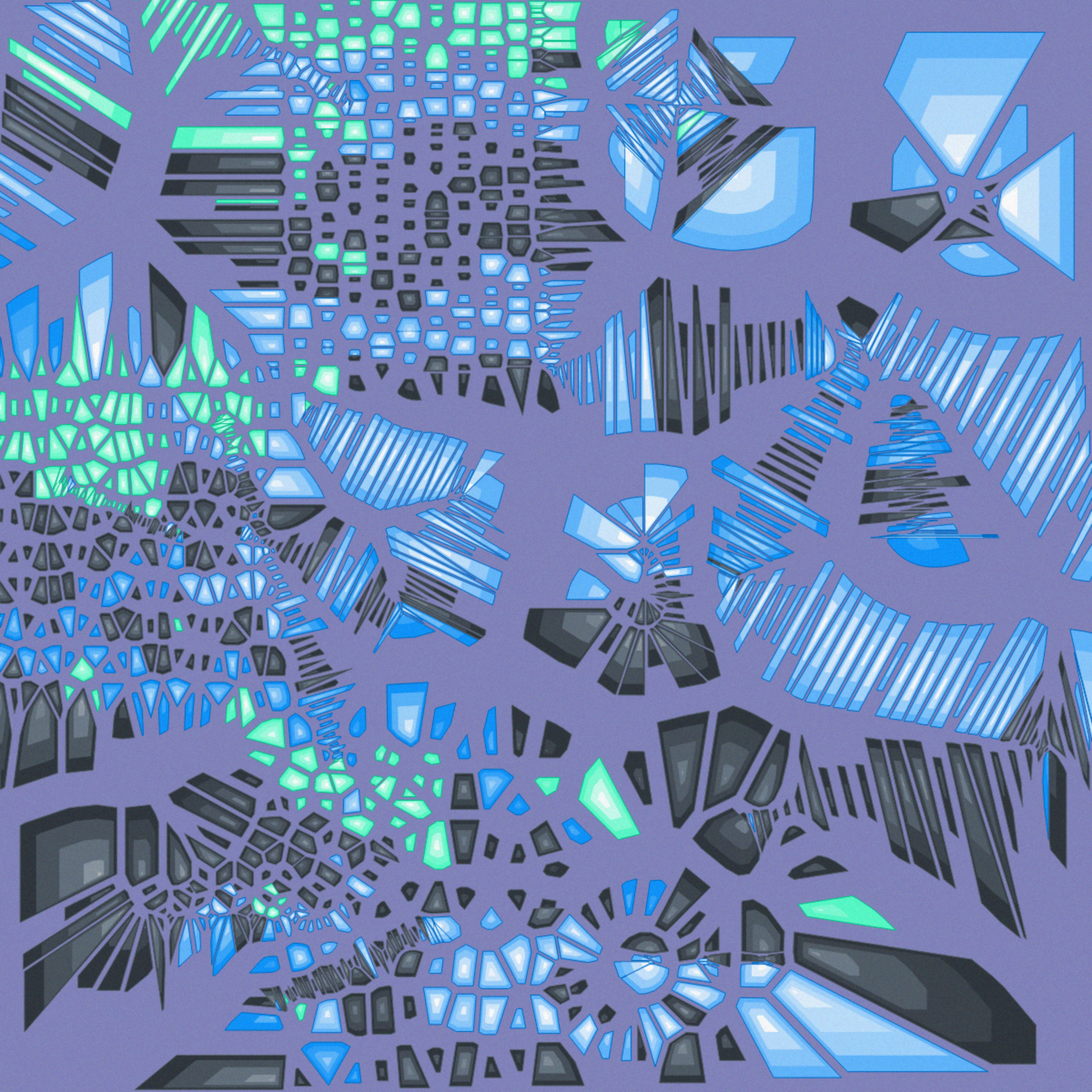 Art Blocks - Art Blocks v2 - Autology #187 - NFT # 209000187