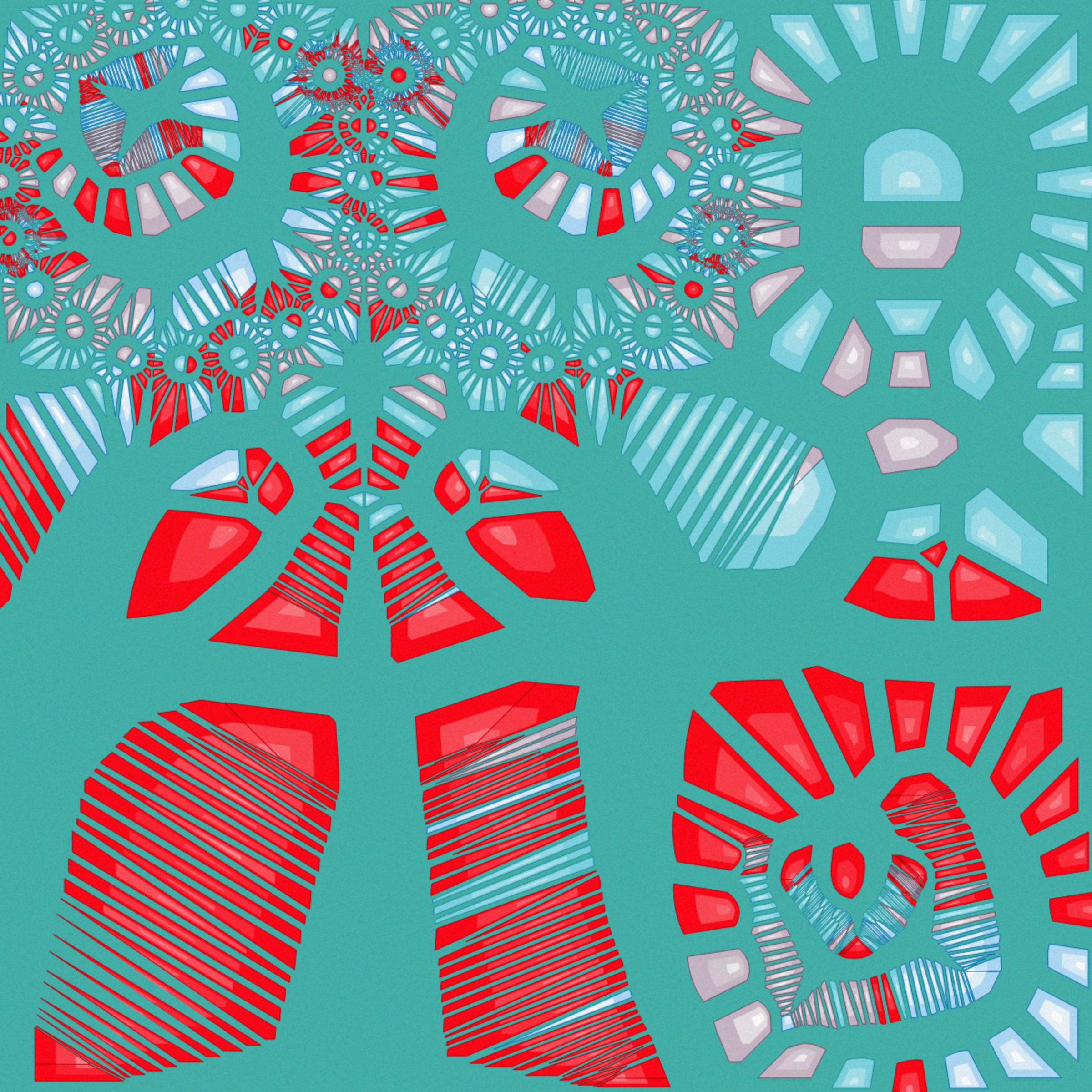 Art Blocks - Art Blocks v2 - Autology #195 - NFT # 209000195