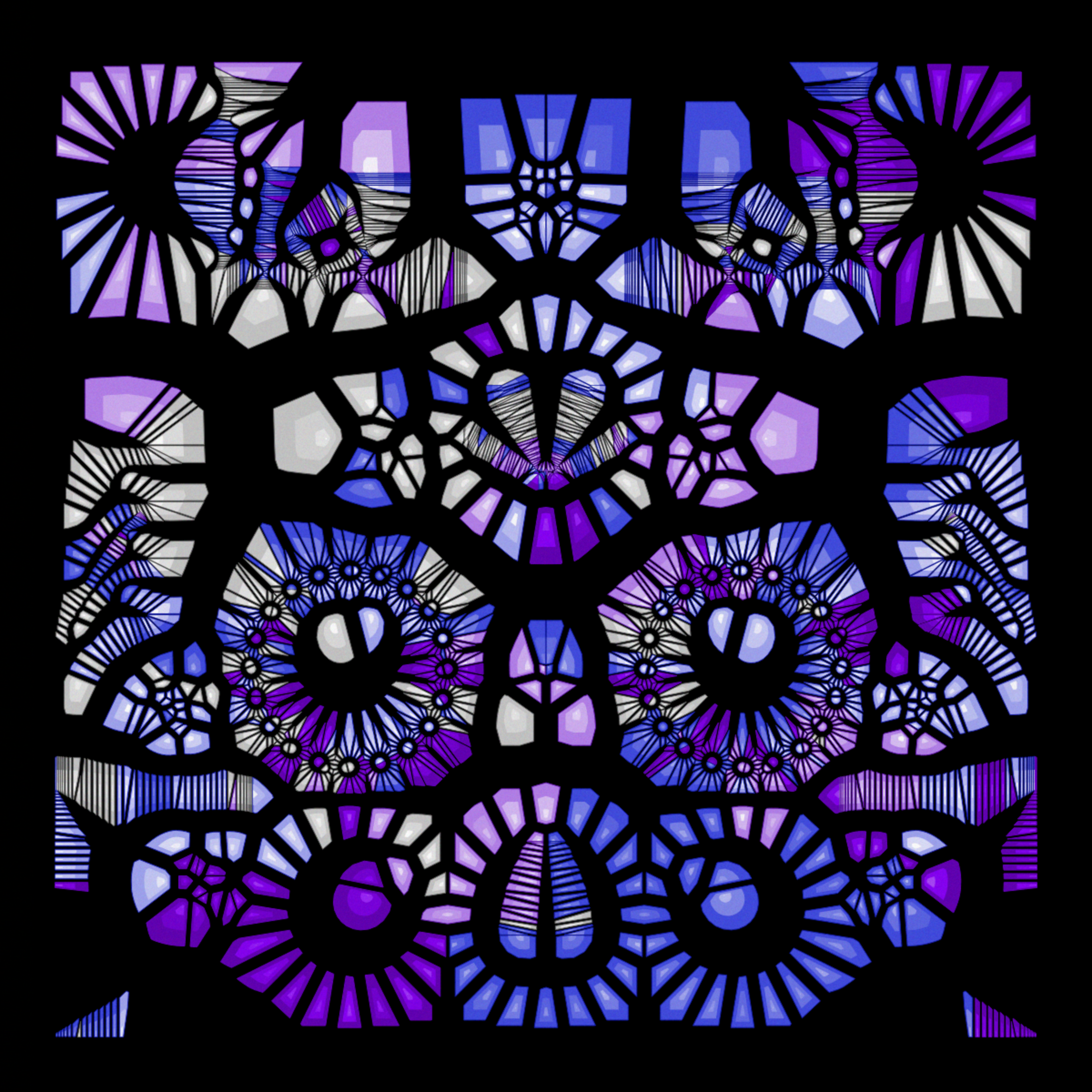 Art Blocks - Art Blocks v2 - Autology #196 - NFT # 209000196