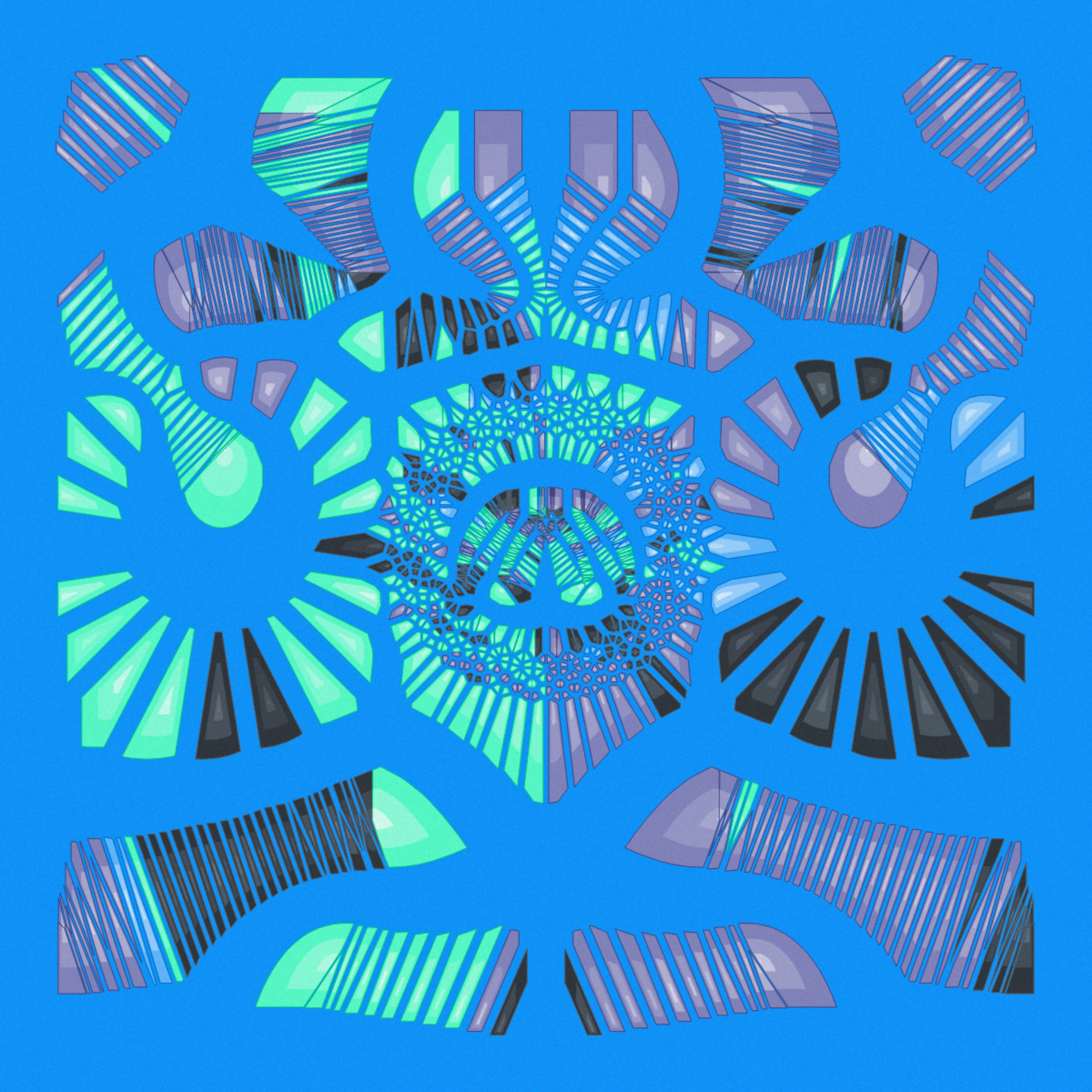 Art Blocks - Art Blocks v2 - Autology #218 - NFT # 209000218