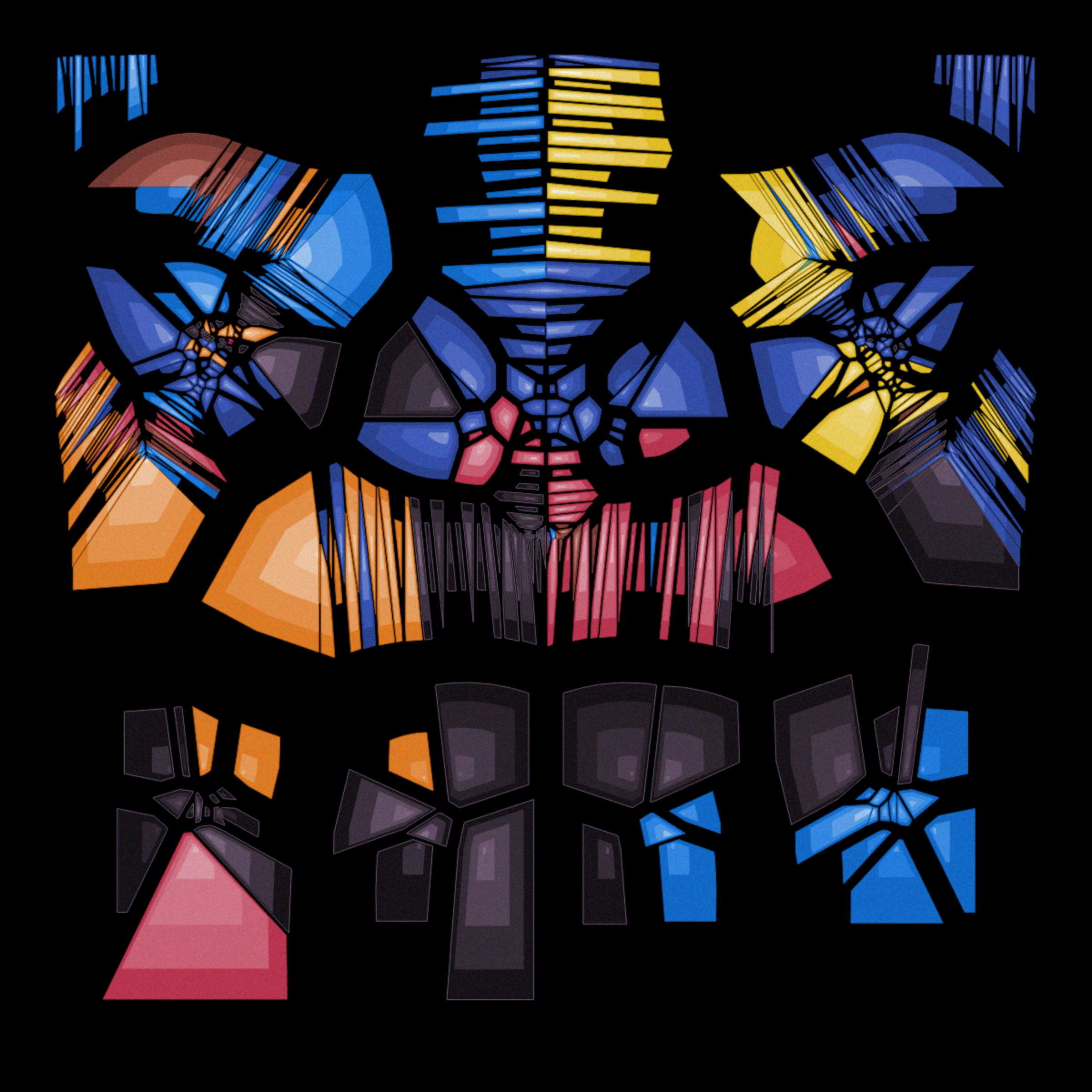 Art Blocks - Art Blocks v2 - Autology #223 - NFT # 209000223