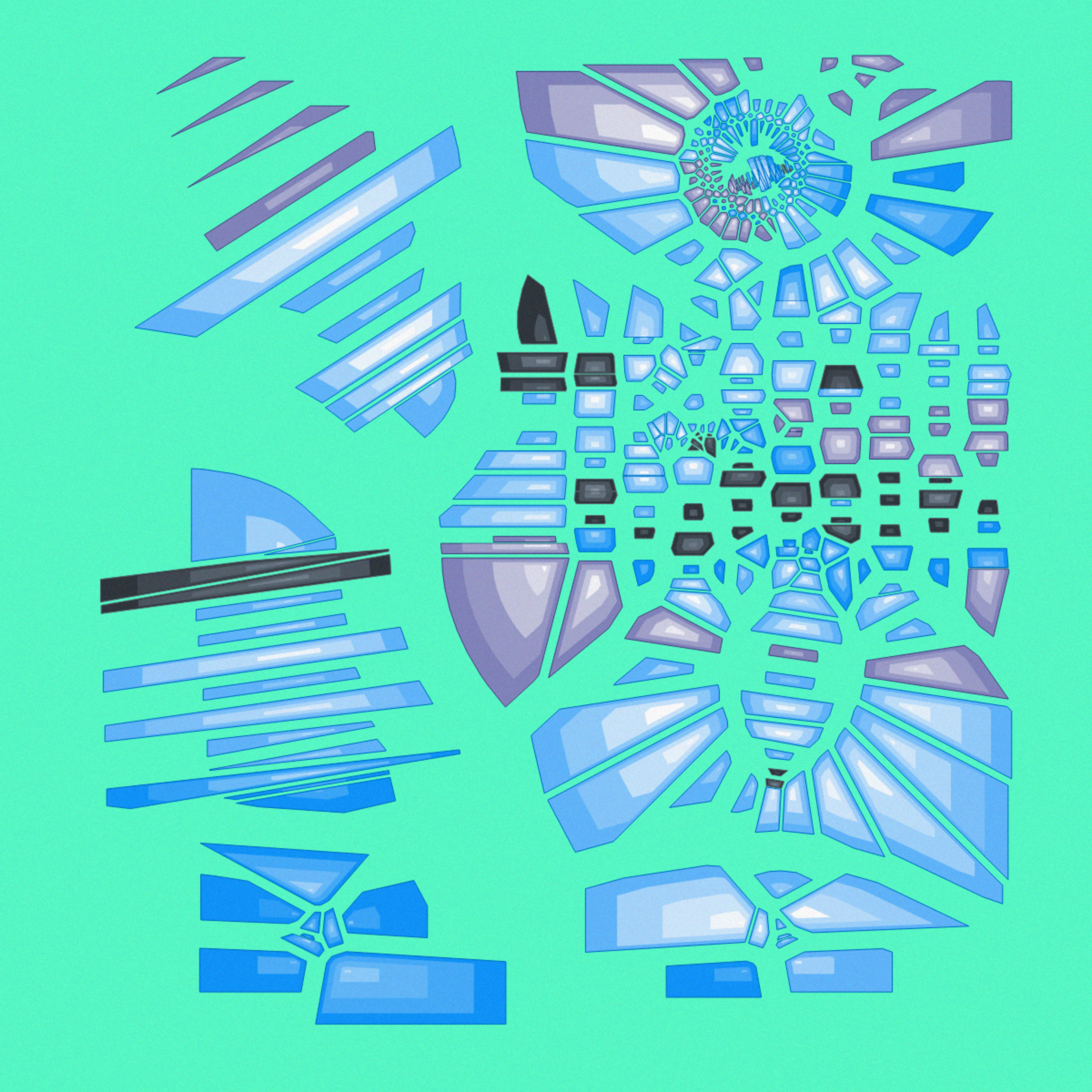 Art Blocks - Art Blocks v2 - Autology #246 - NFT # 209000246