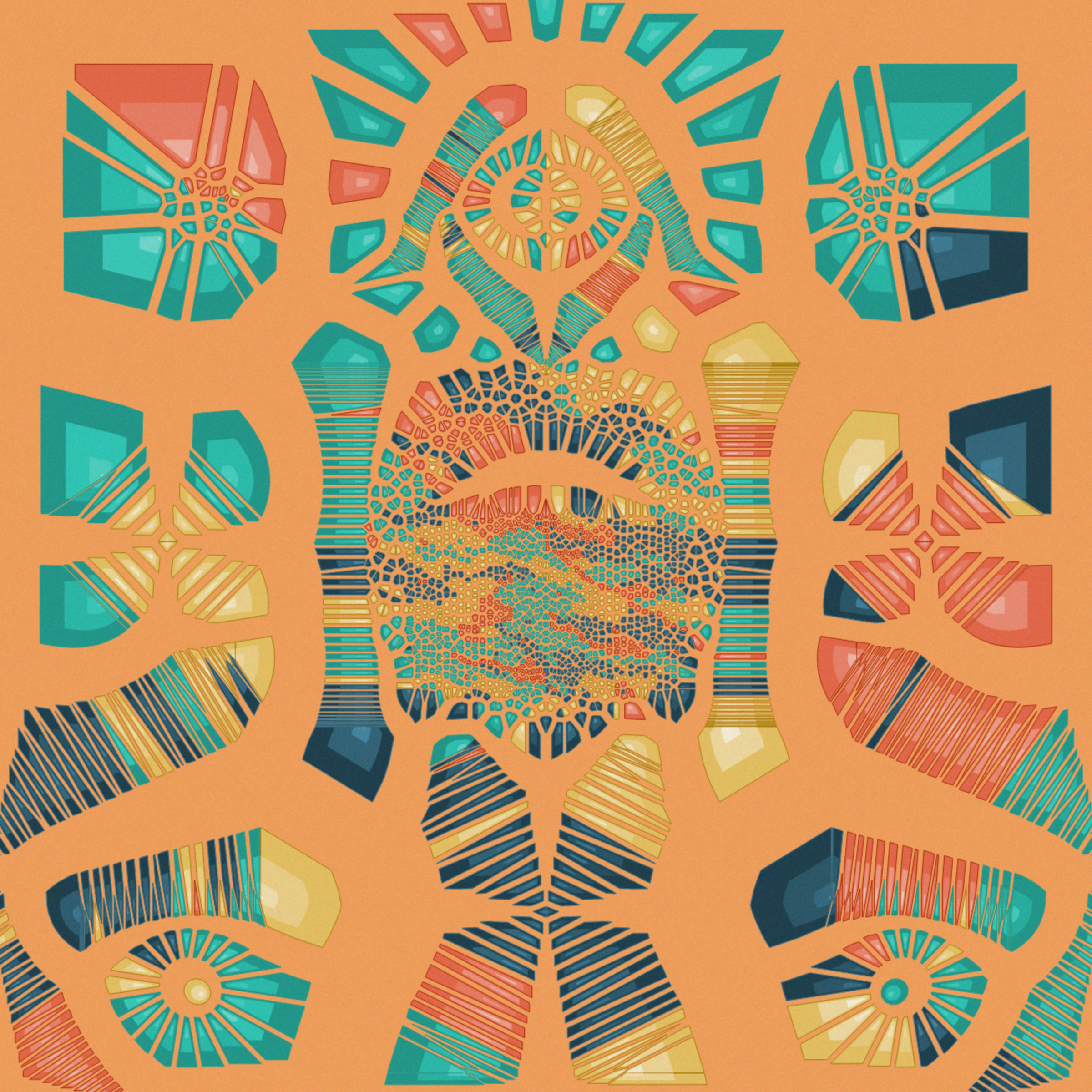 Art Blocks - Art Blocks v2 - Autology #254 - NFT # 209000254