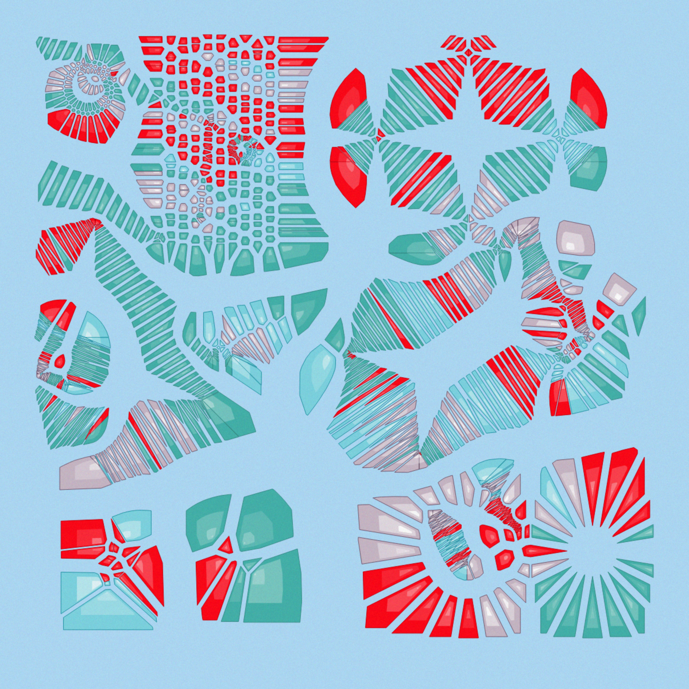 Art Blocks - Art Blocks v2 - Autology #263 - NFT # 209000263