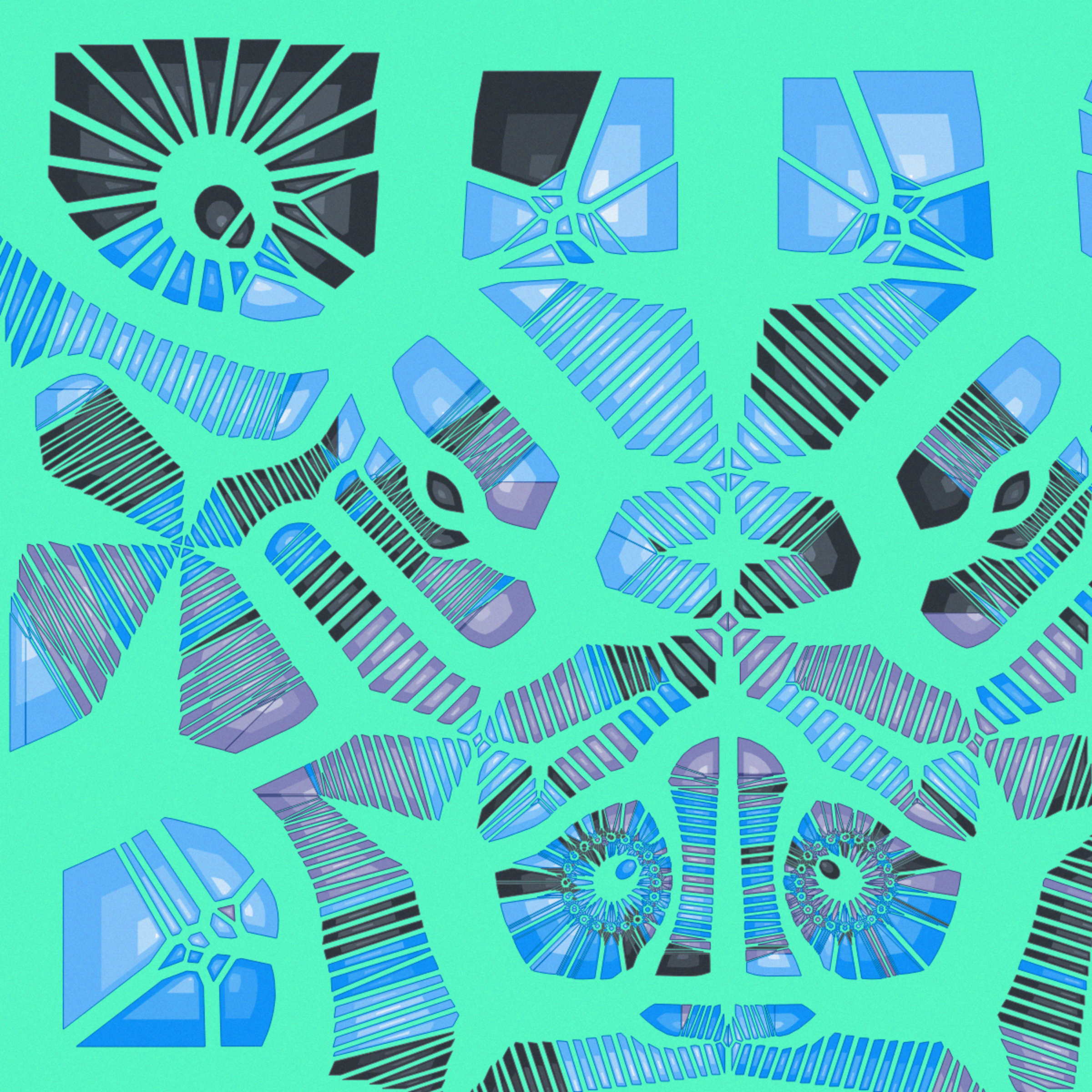 Art Blocks - Art Blocks v2 - Autology #266 - NFT # 209000266