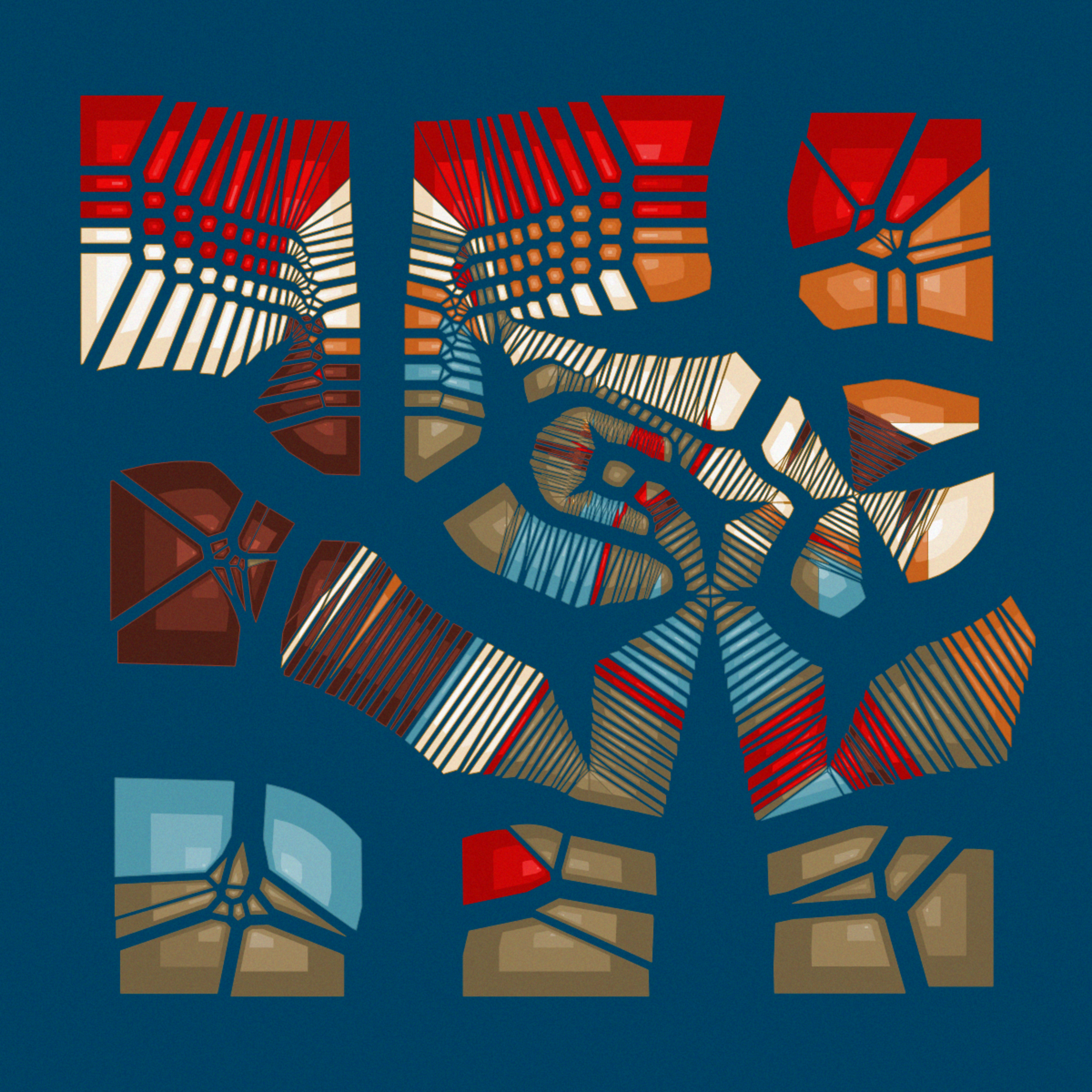 Art Blocks - Art Blocks v2 - Autology #281 - NFT # 209000281