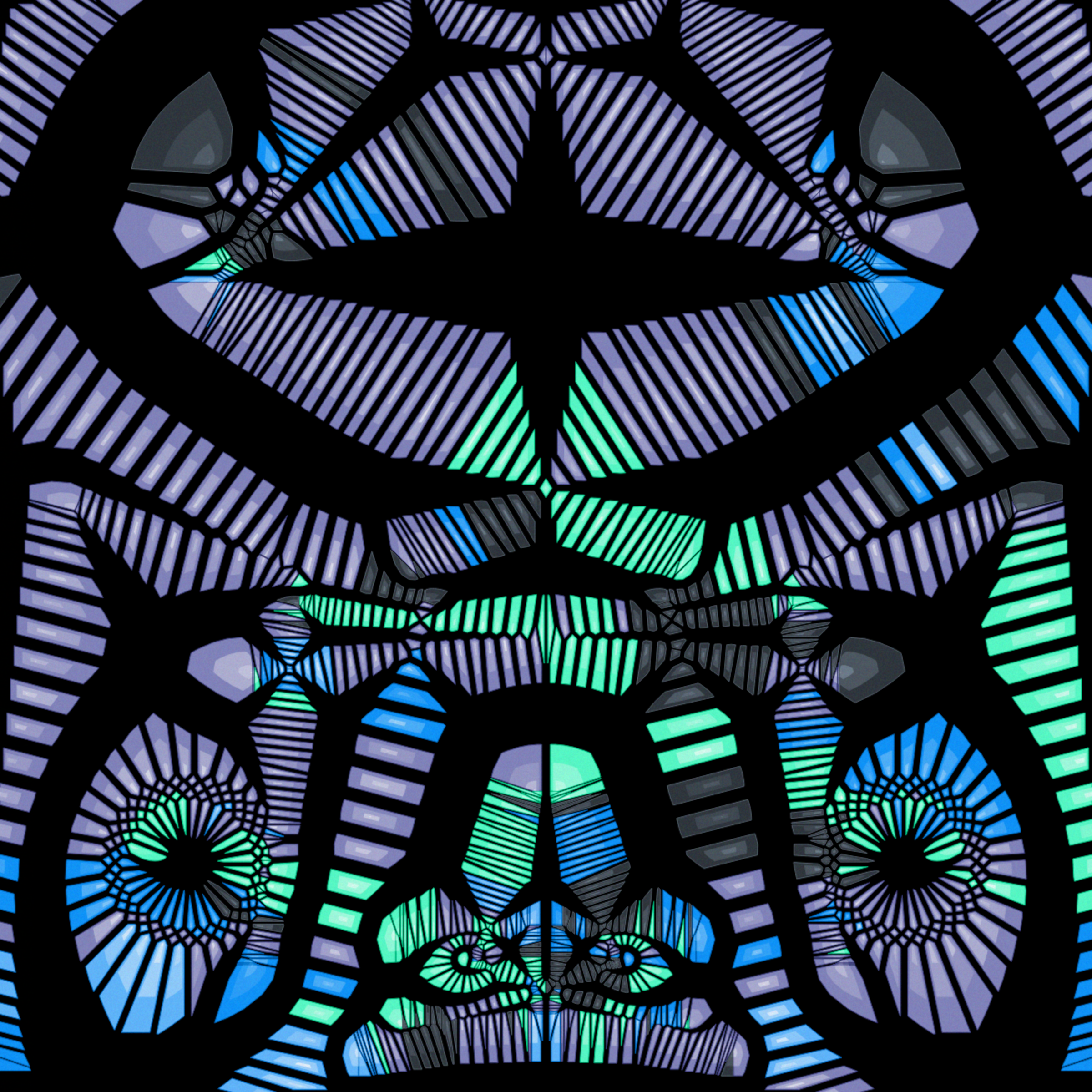 Art Blocks - Art Blocks v2 - Autology #282 - NFT # 209000282