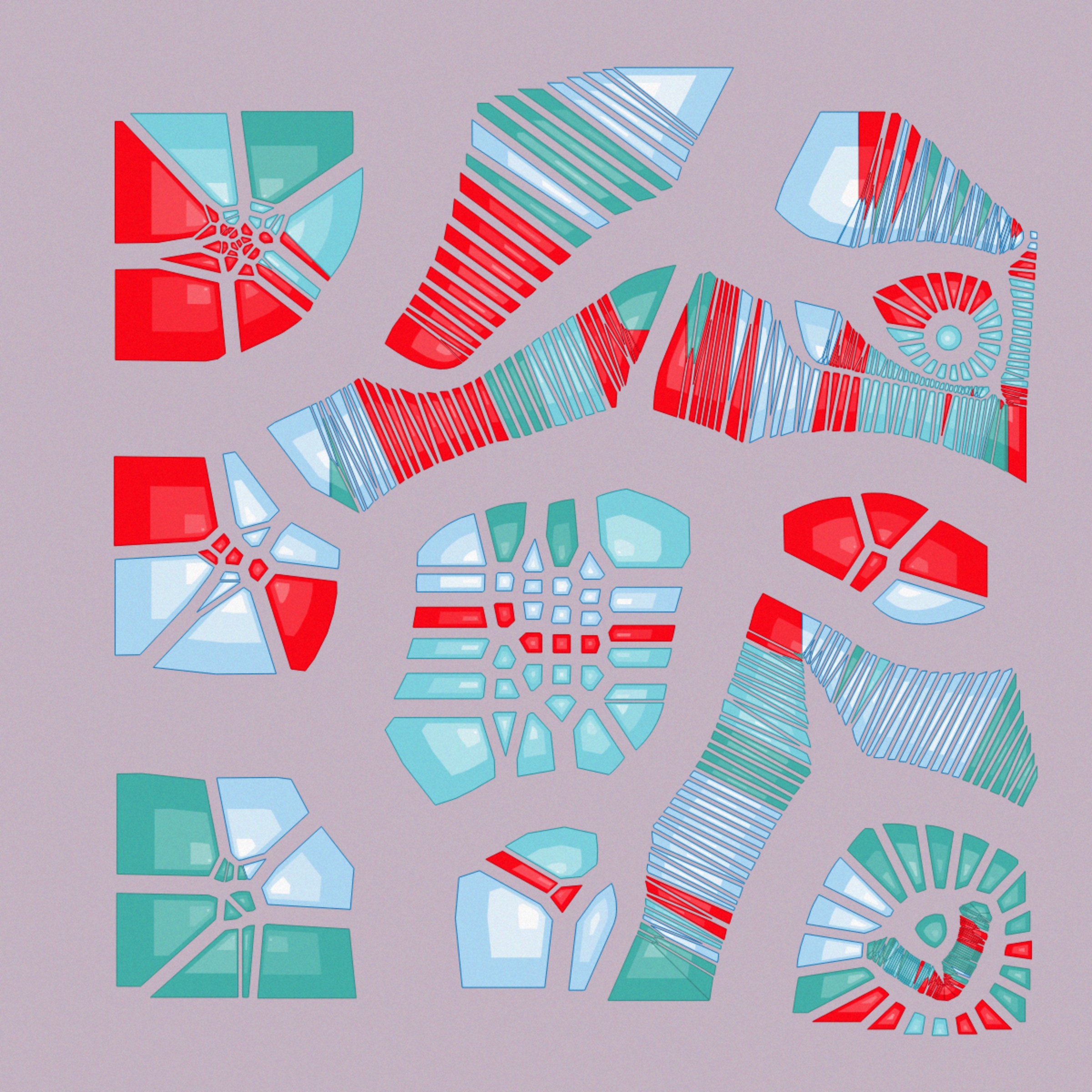 Art Blocks - Art Blocks v2 - Autology #287 - NFT # 209000287