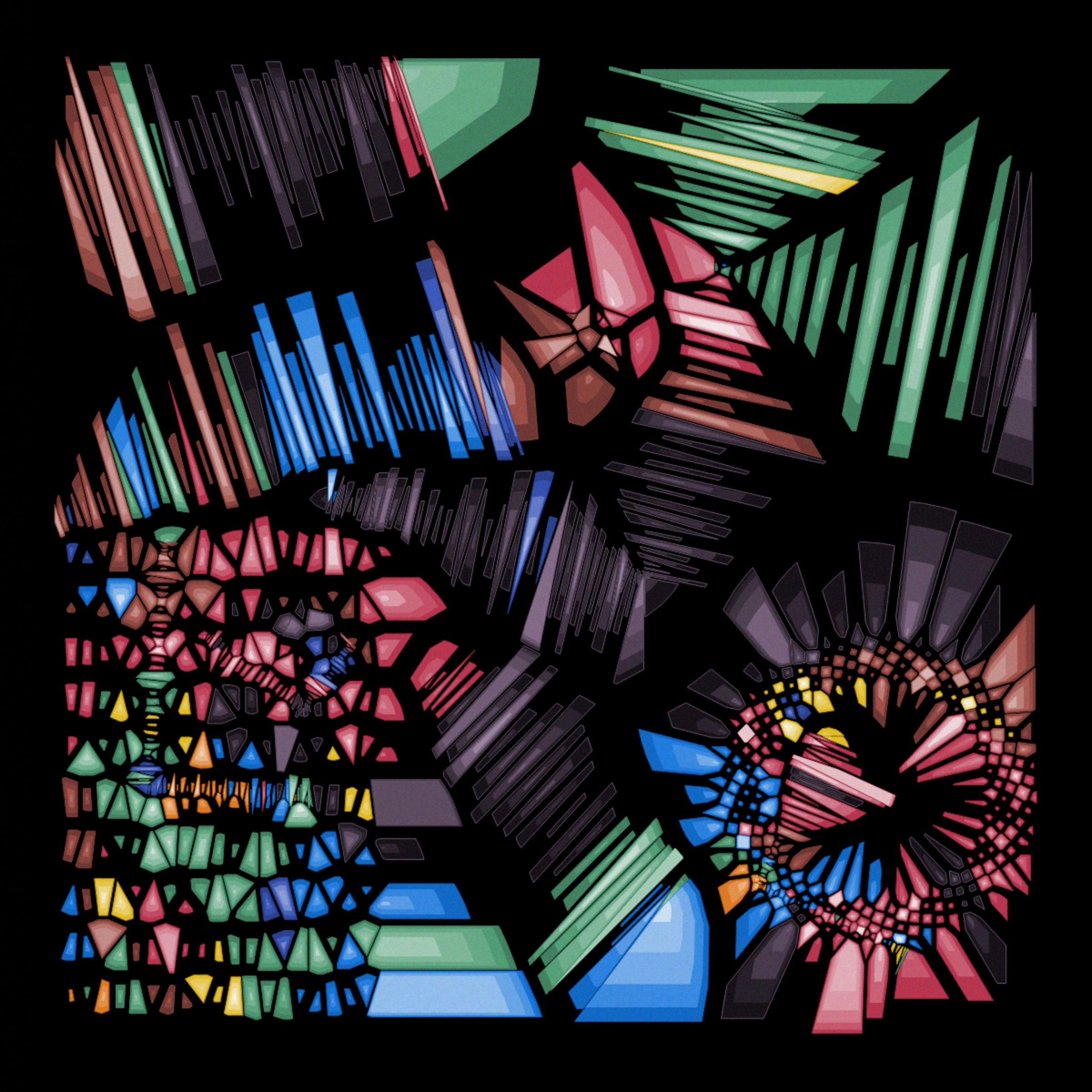 Art Blocks - Art Blocks v2 - Autology #308 - NFT # 209000308