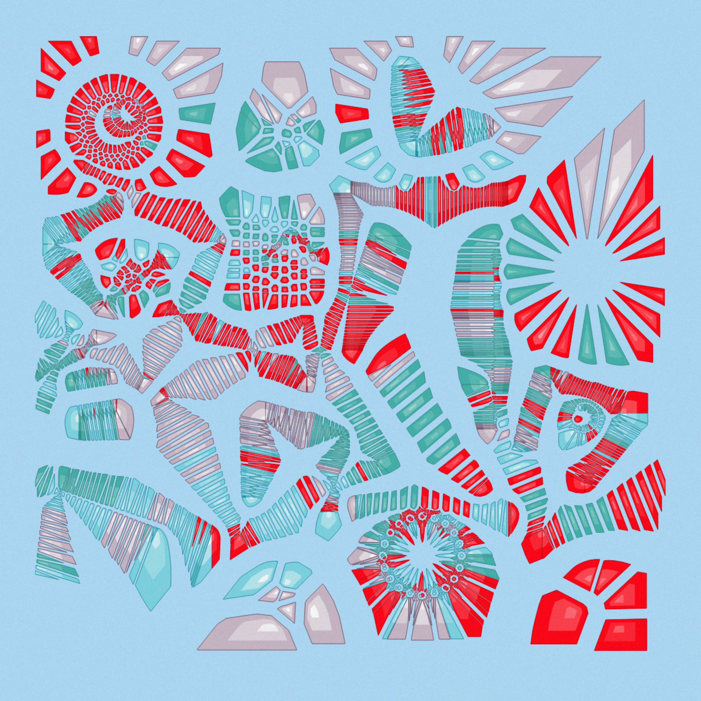 Art Blocks - Art Blocks v2 - Autology #309 - NFT # 209000309