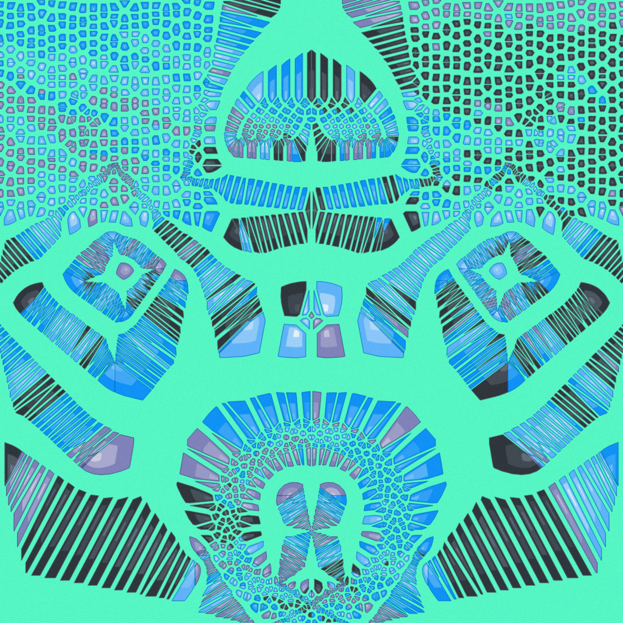 Art Blocks - Art Blocks v2 - Autology #346 - NFT # 209000346