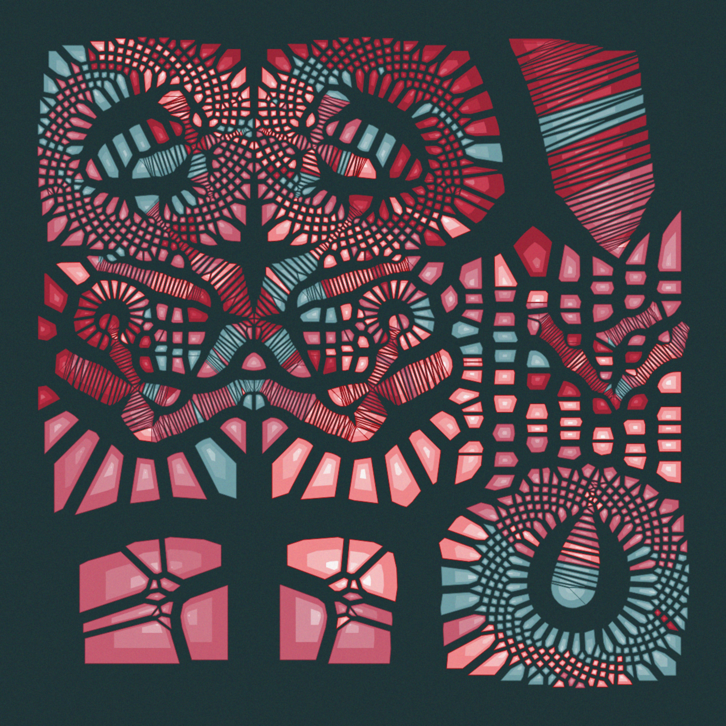 Art Blocks - Art Blocks v2 - Autology #348 - NFT # 209000348