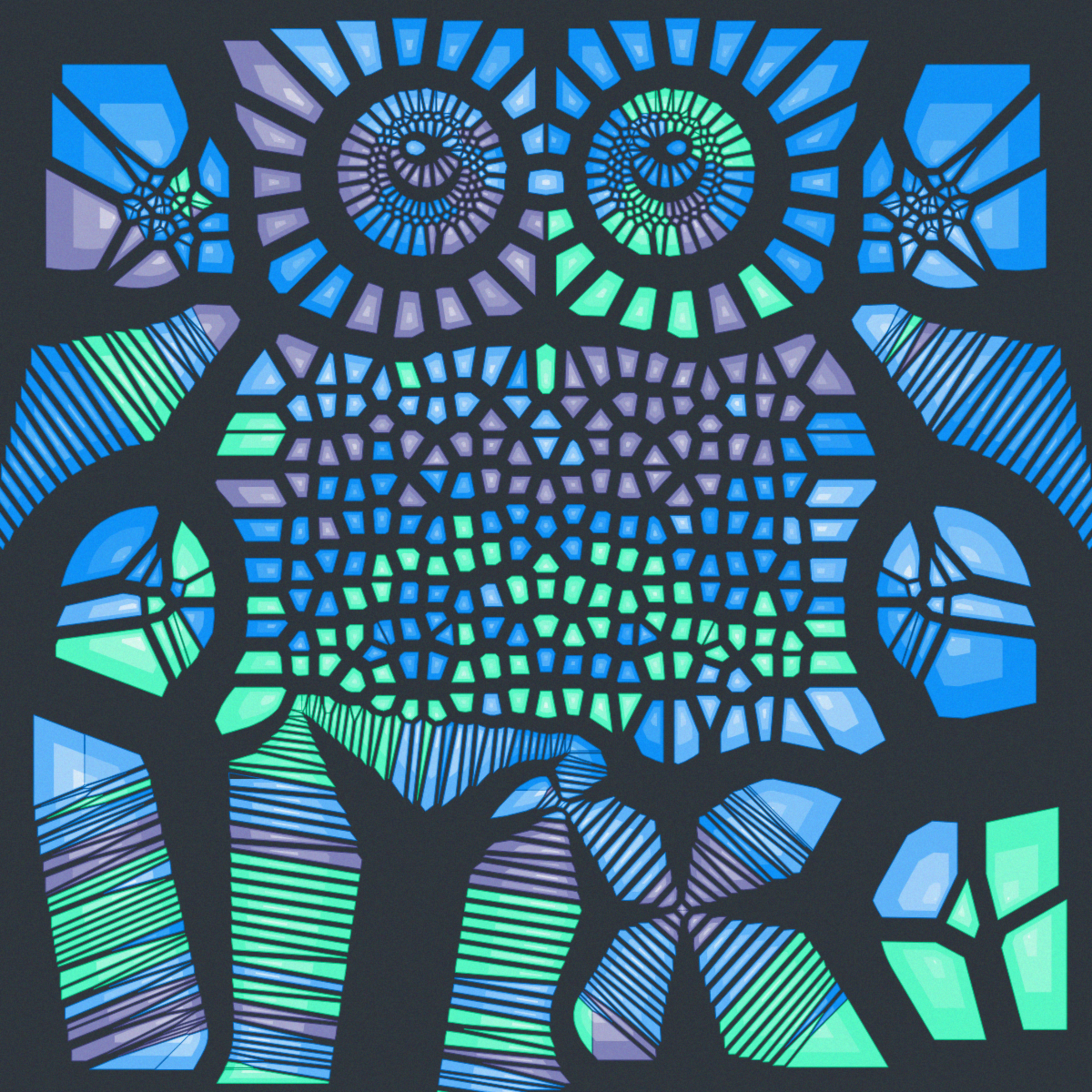 Art Blocks - Art Blocks v2 - Autology #359 - NFT # 209000359