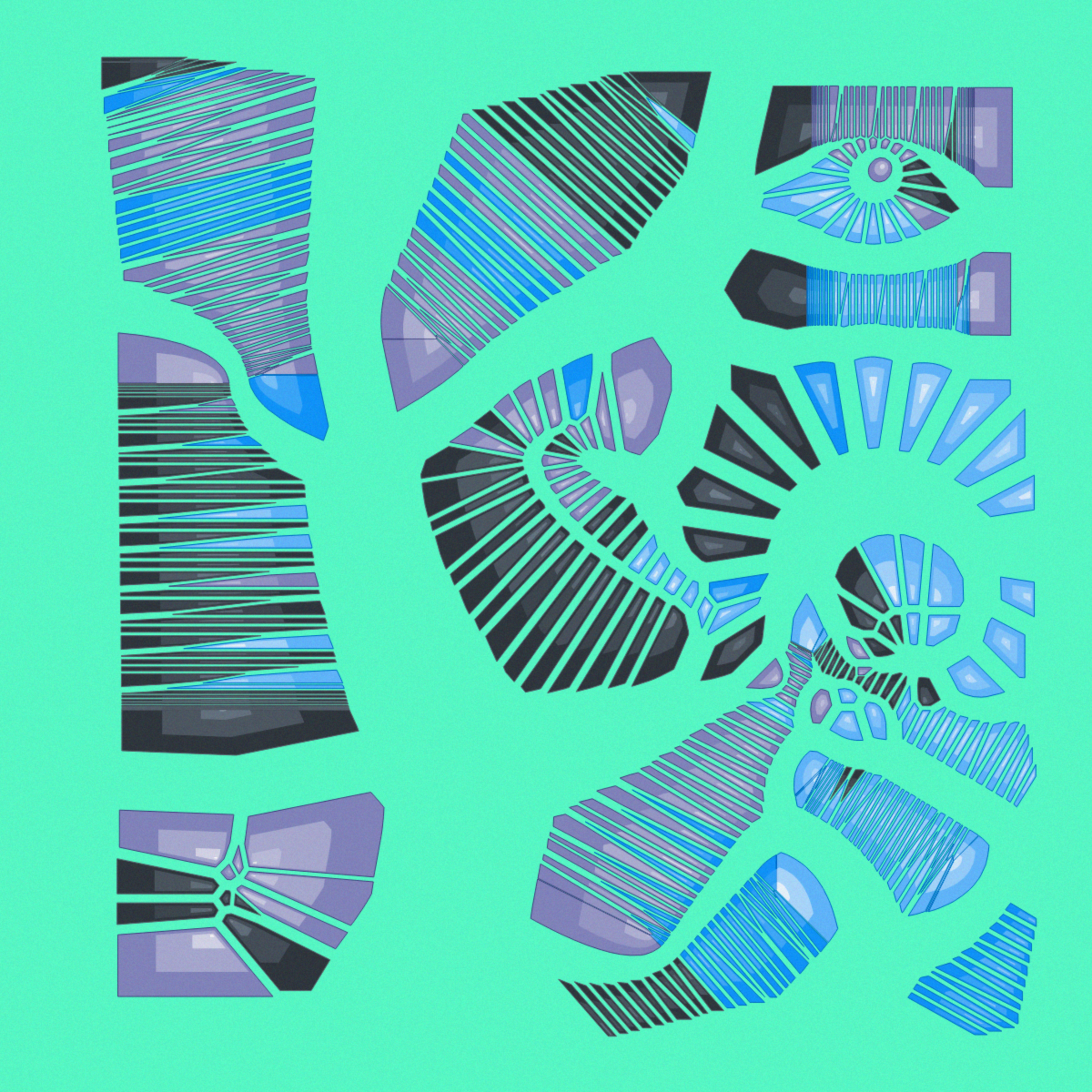 Art Blocks - Art Blocks v2 - Autology #370 - NFT # 209000370