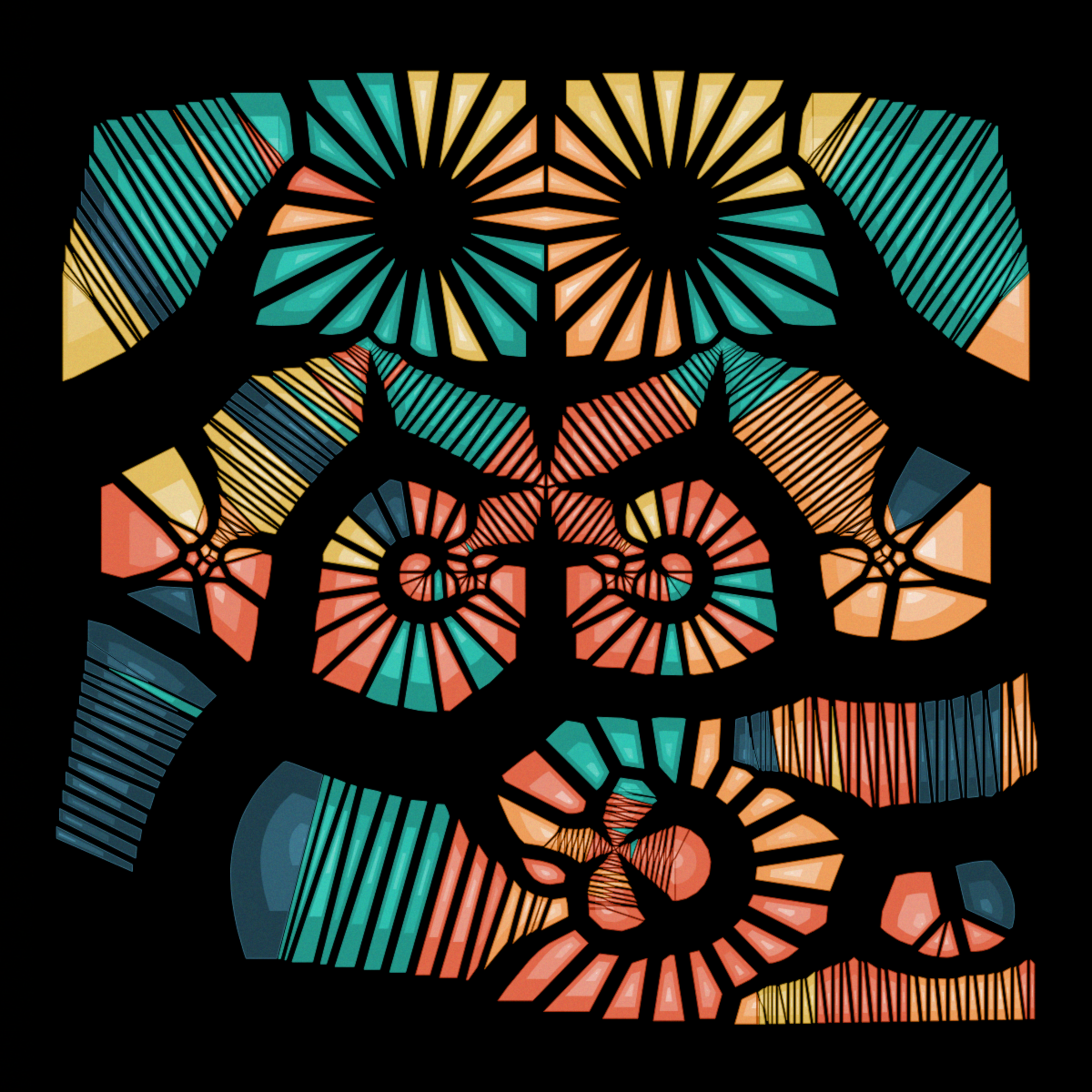 Art Blocks - Art Blocks v2 - Autology #375 - NFT # 209000375