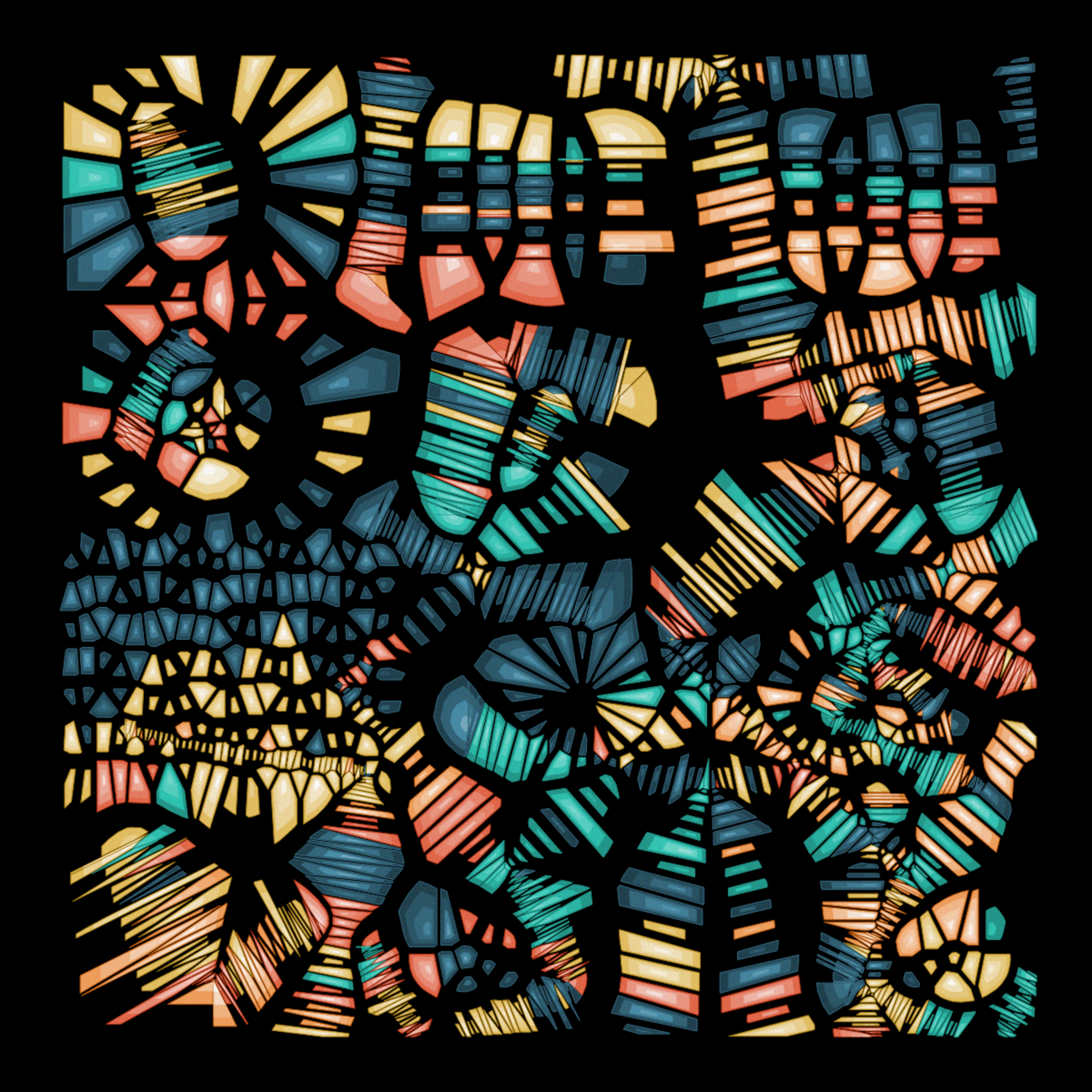 Art Blocks - Art Blocks v2 - Autology #418 - NFT # 209000418