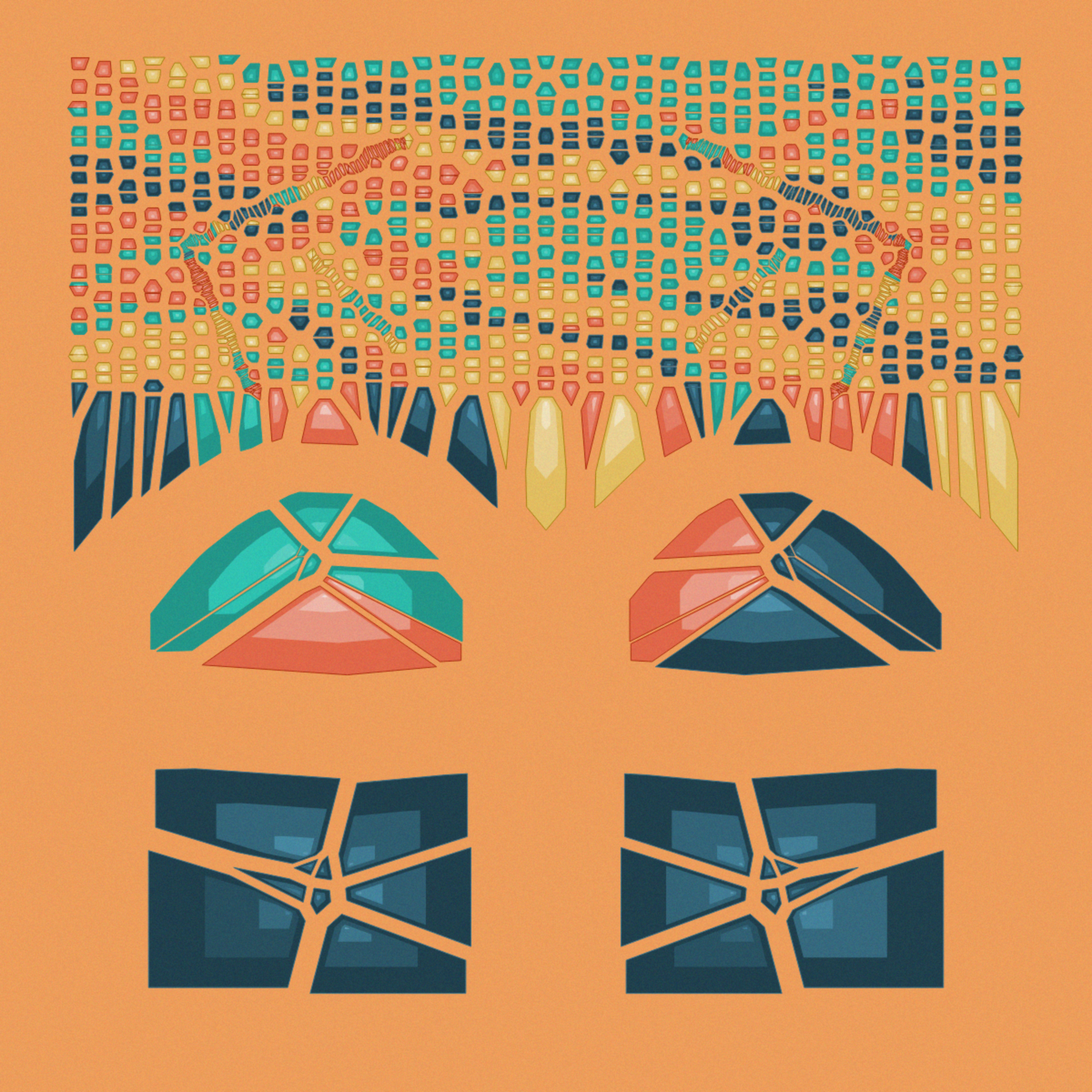 Art Blocks - Art Blocks v2 - Autology #447 - NFT # 209000447