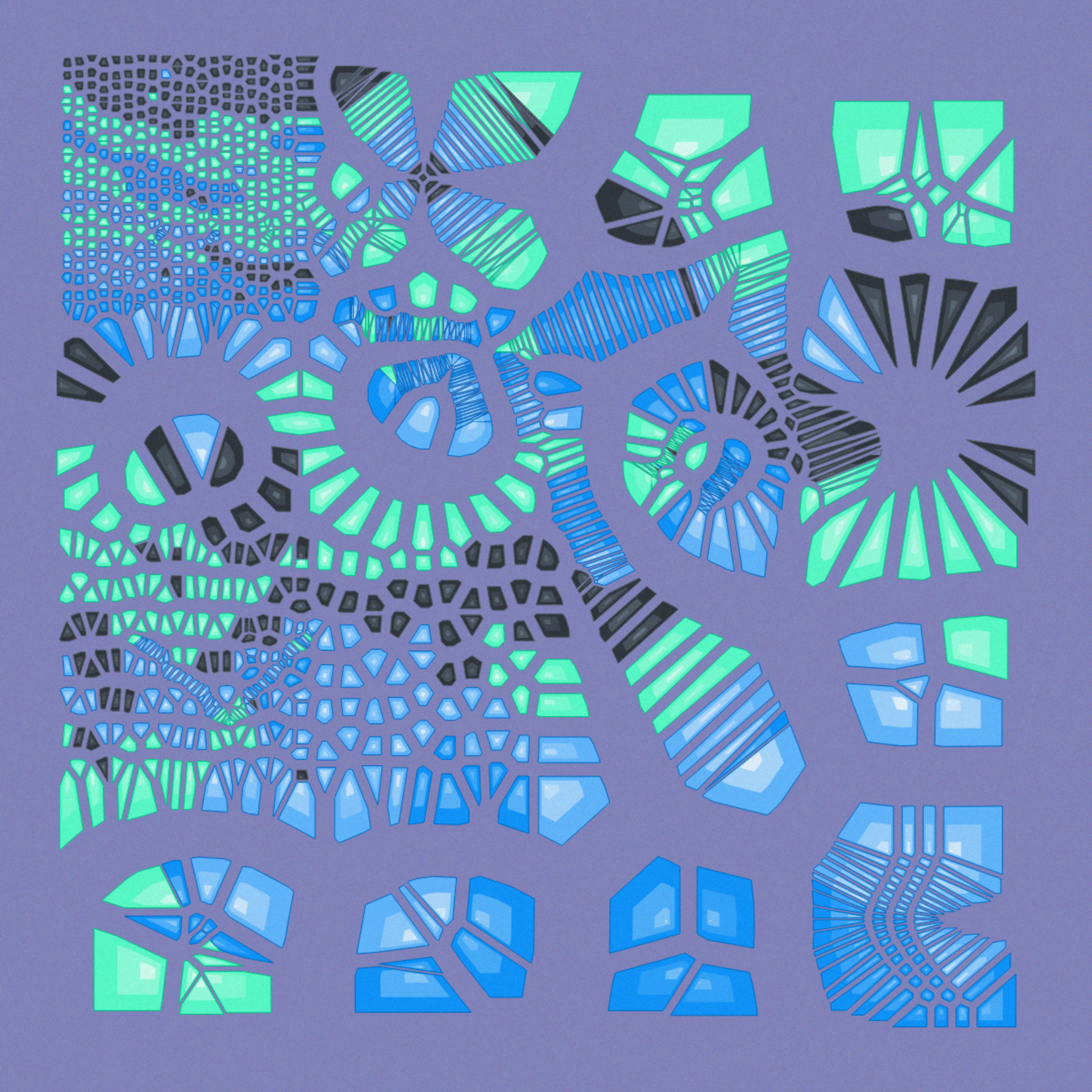 Art Blocks - Art Blocks v2 - Autology #454 - NFT # 209000454