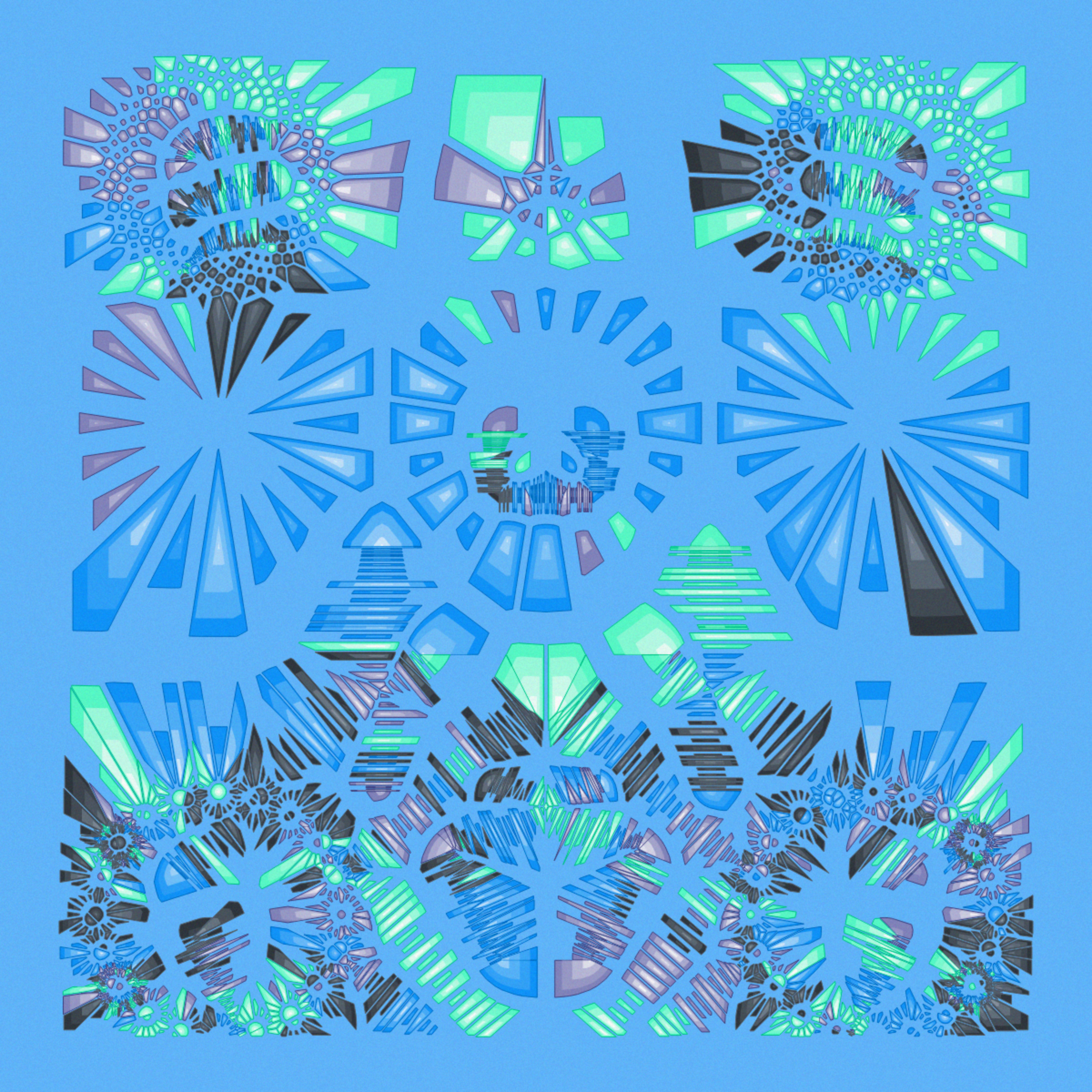 Art Blocks - Art Blocks v2 - Autology #473 - NFT # 209000473