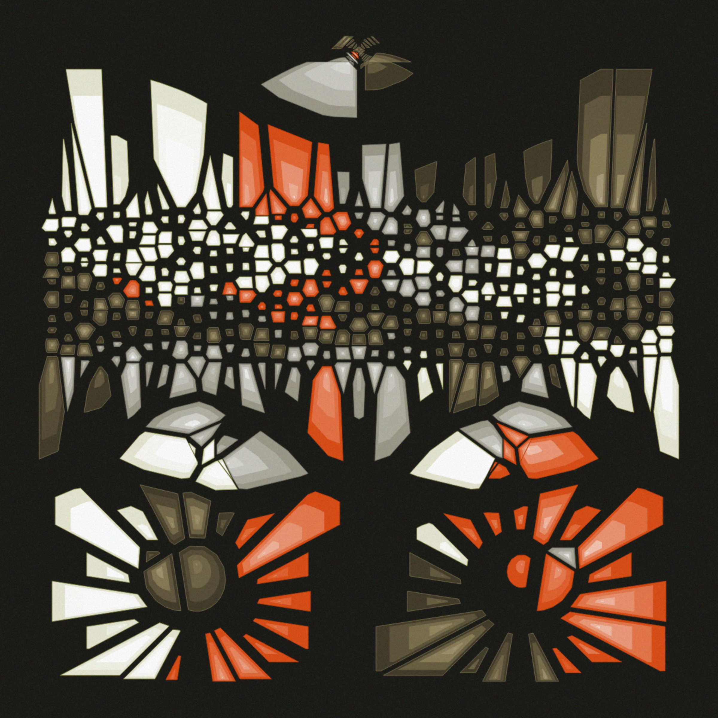 Art Blocks - Art Blocks v2 - Autology #483 - NFT # 209000483