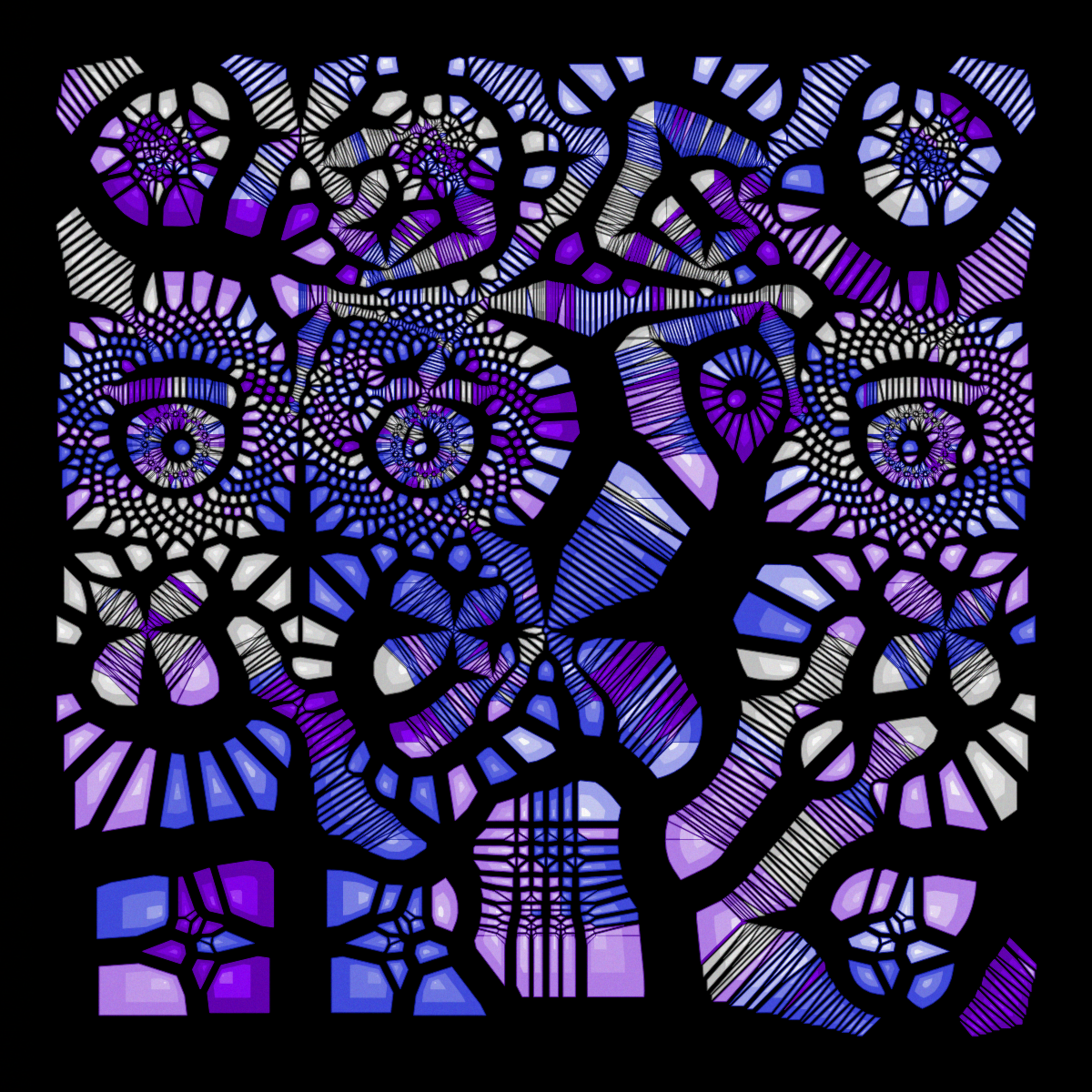 Art Blocks - Art Blocks v2 - Autology #484 - NFT # 209000484