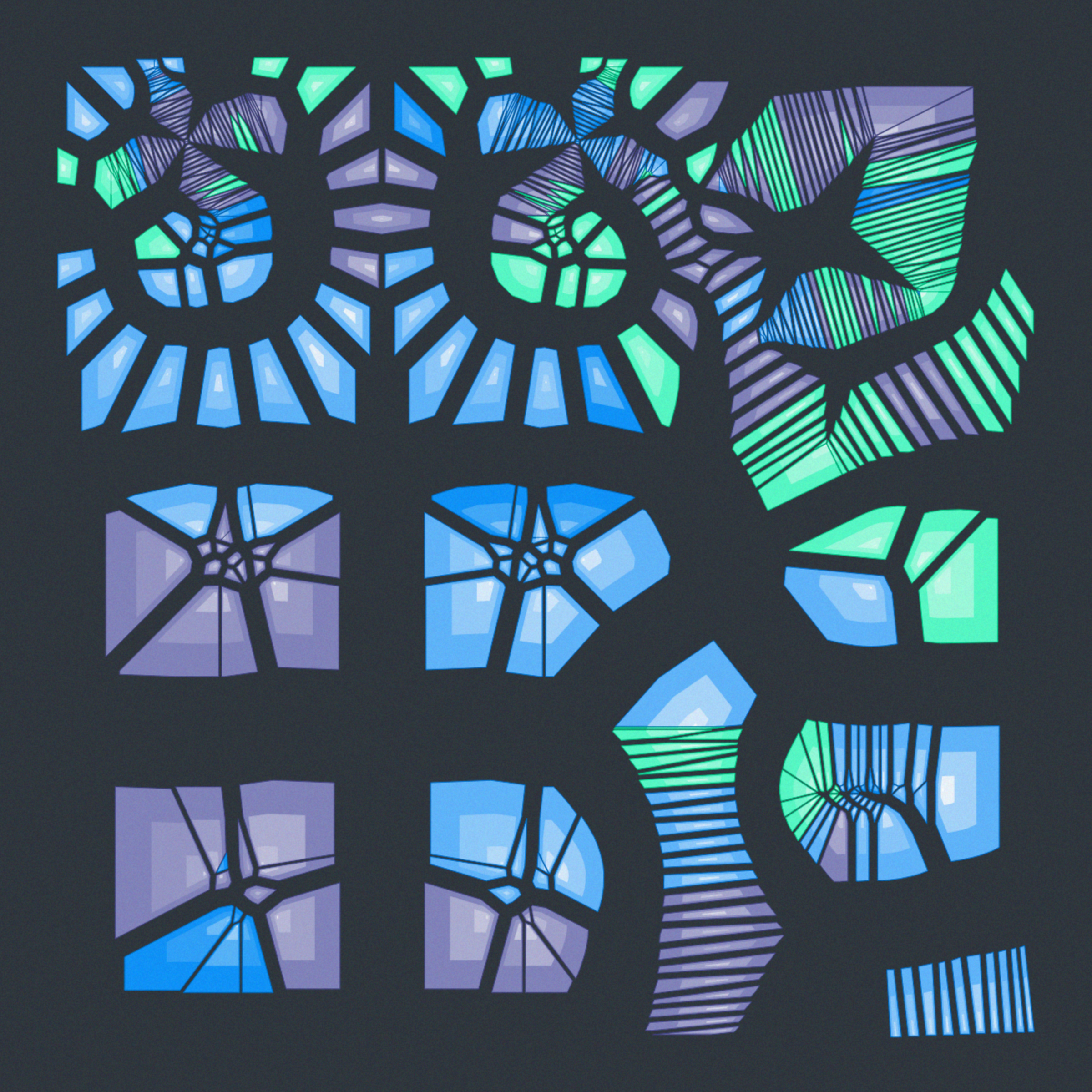 Art Blocks - Art Blocks v2 - Autology #500 - NFT # 209000500