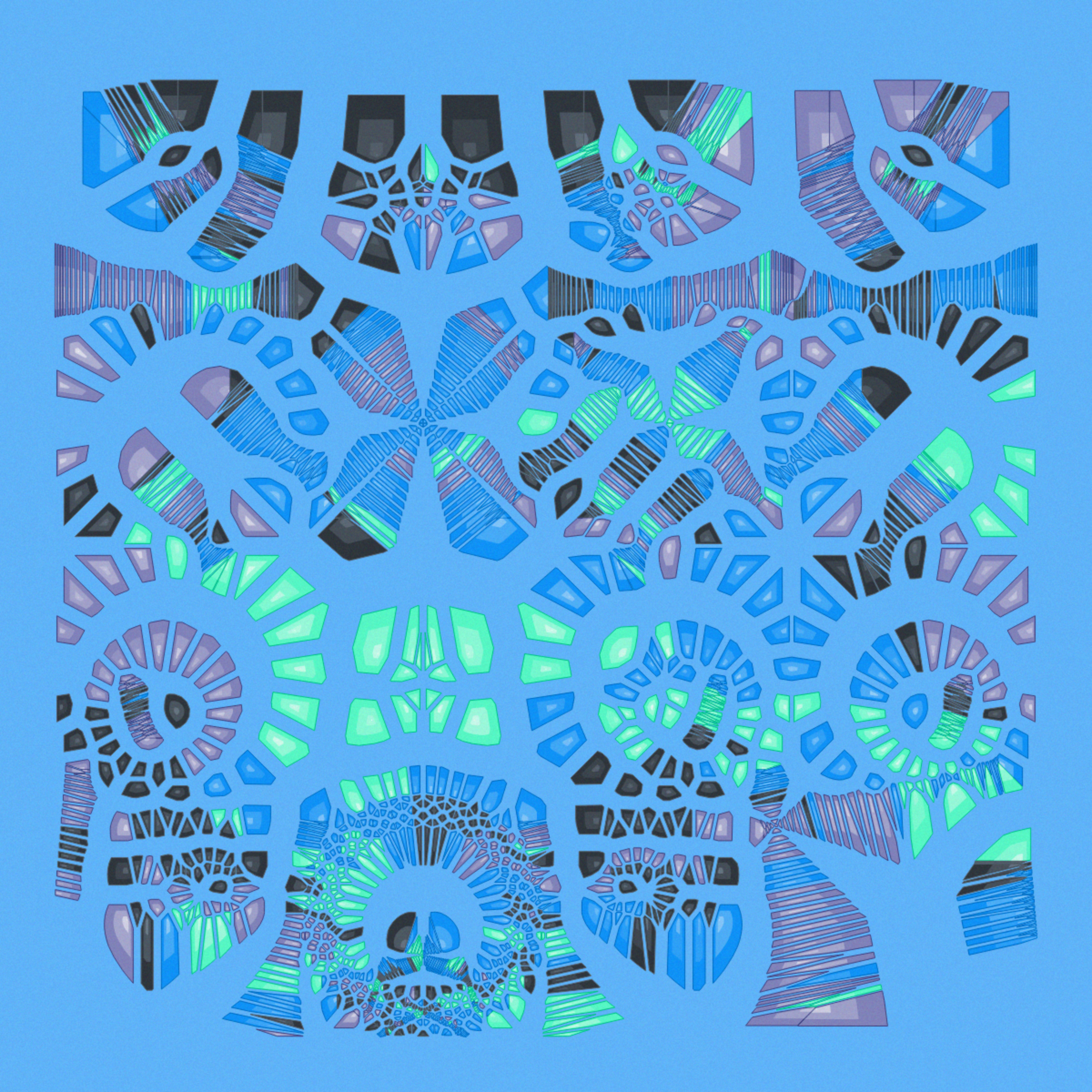 Art Blocks - Art Blocks v2 - Autology #510 - NFT # 209000510