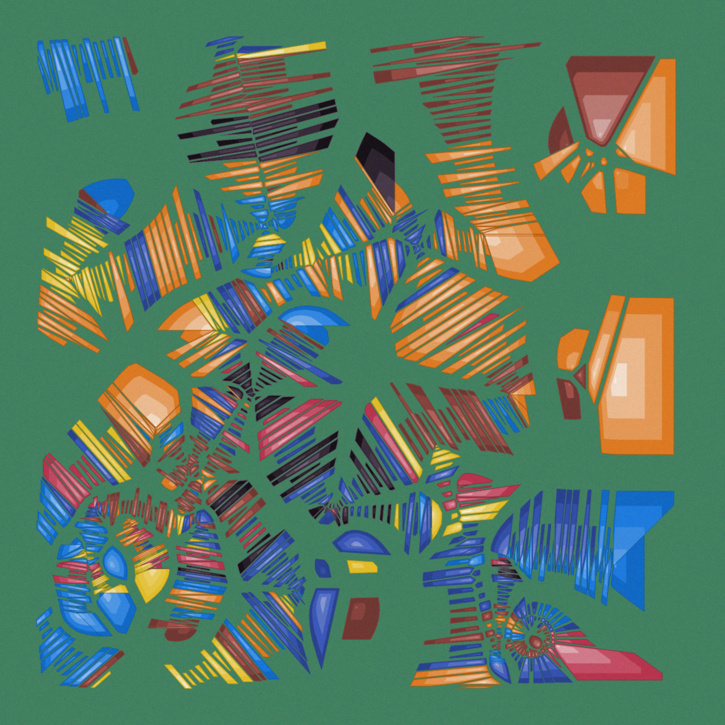 Art Blocks - Art Blocks v2 - Autology #519 - NFT # 209000519