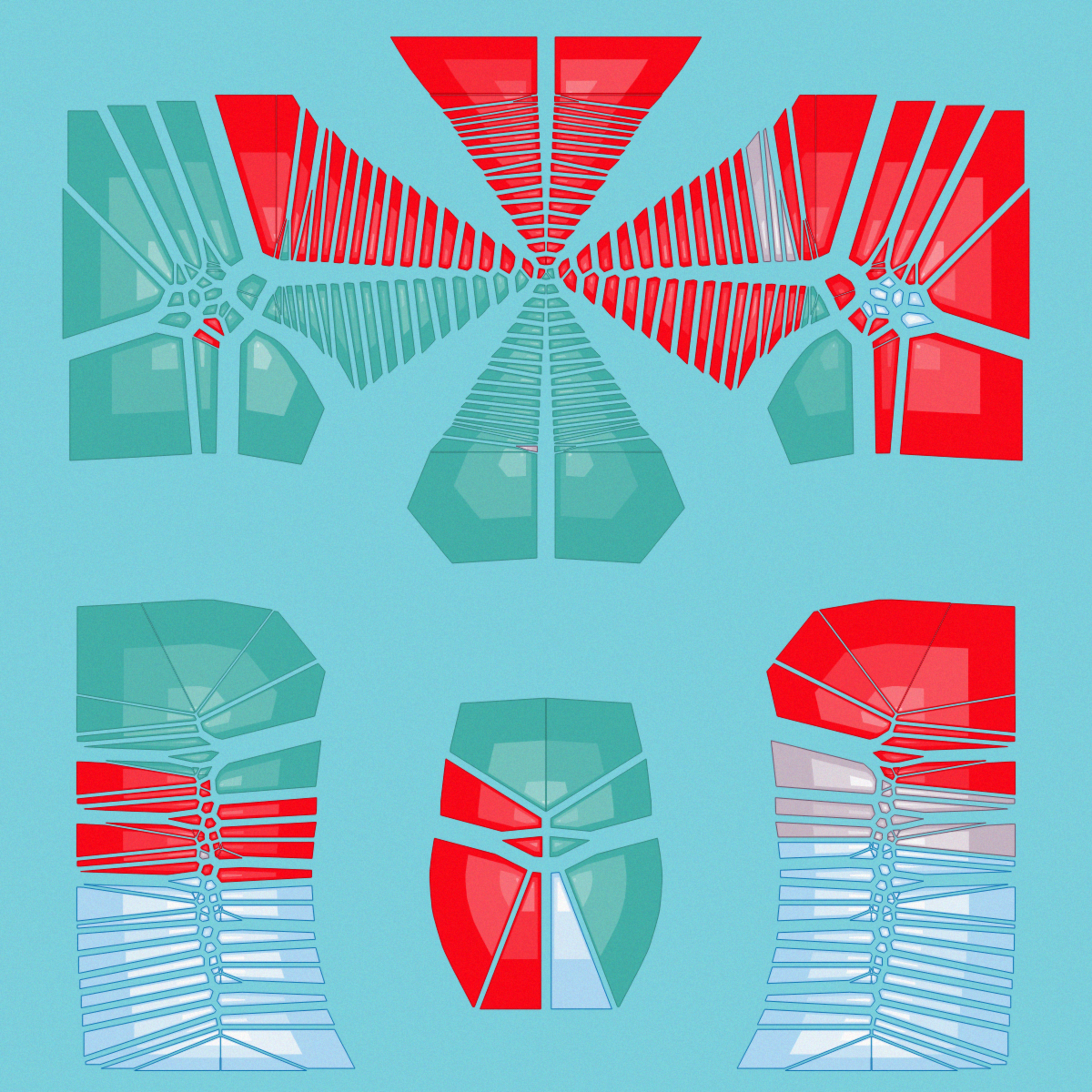 Art Blocks - Art Blocks v2 - Autology #520 - NFT # 209000520