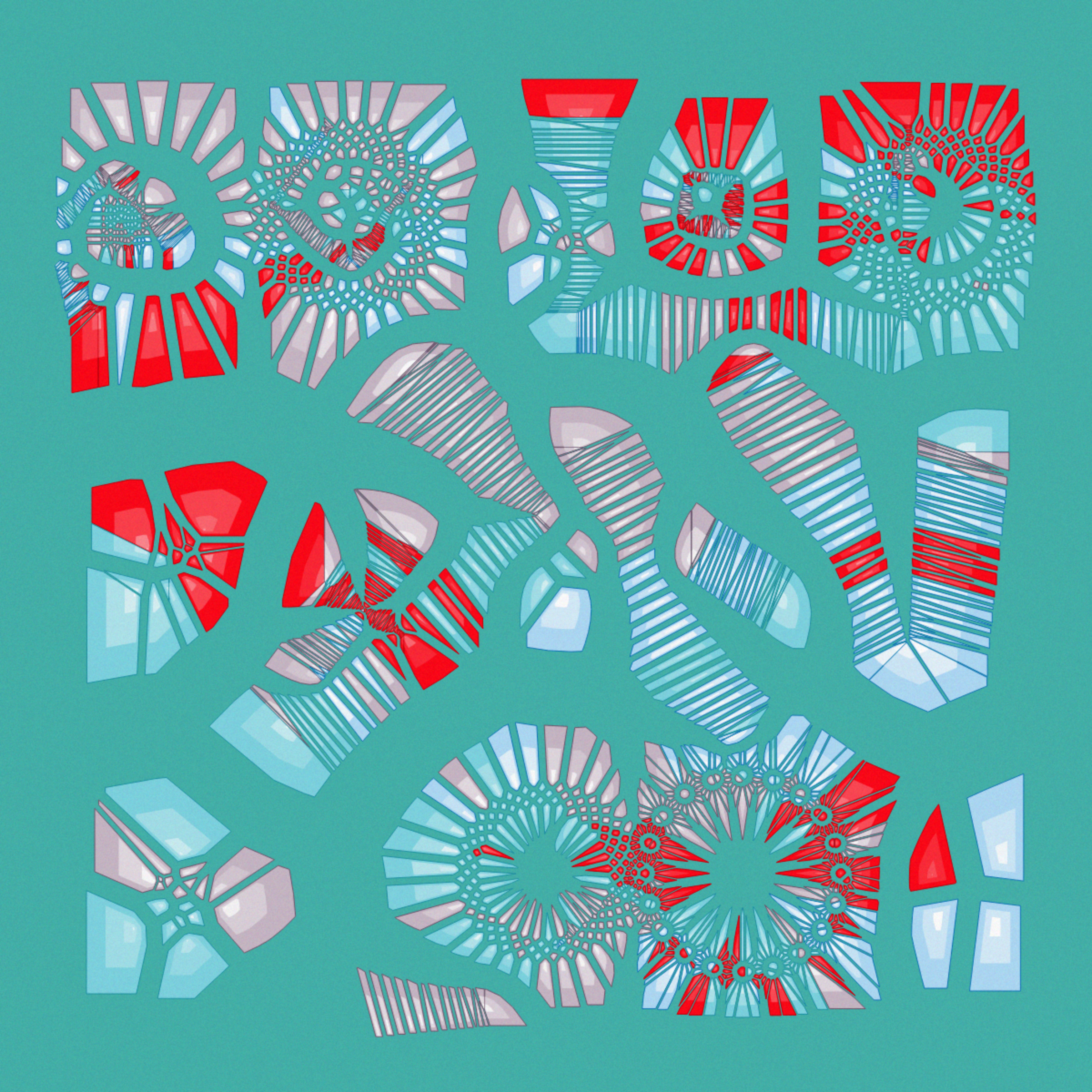 Art Blocks - Art Blocks v2 - Autology #521 - NFT # 209000521