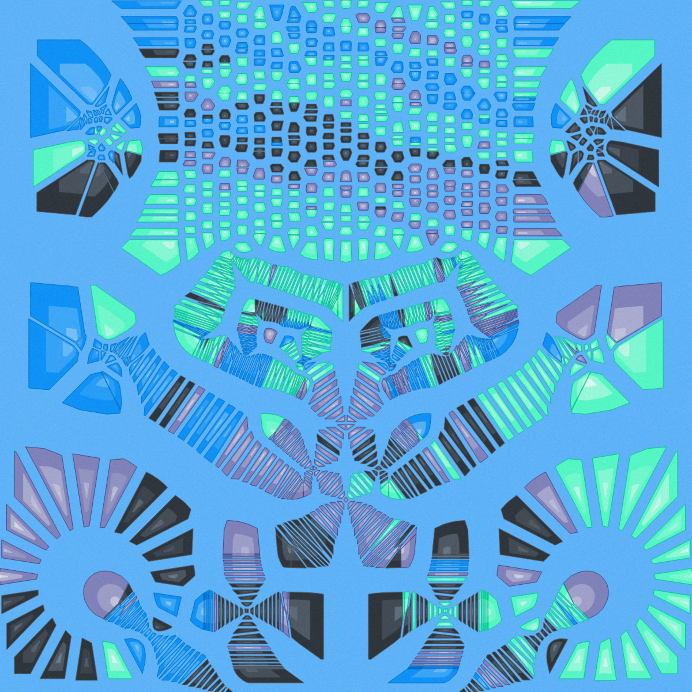 Art Blocks - Art Blocks v2 - Autology #524 - NFT # 209000524