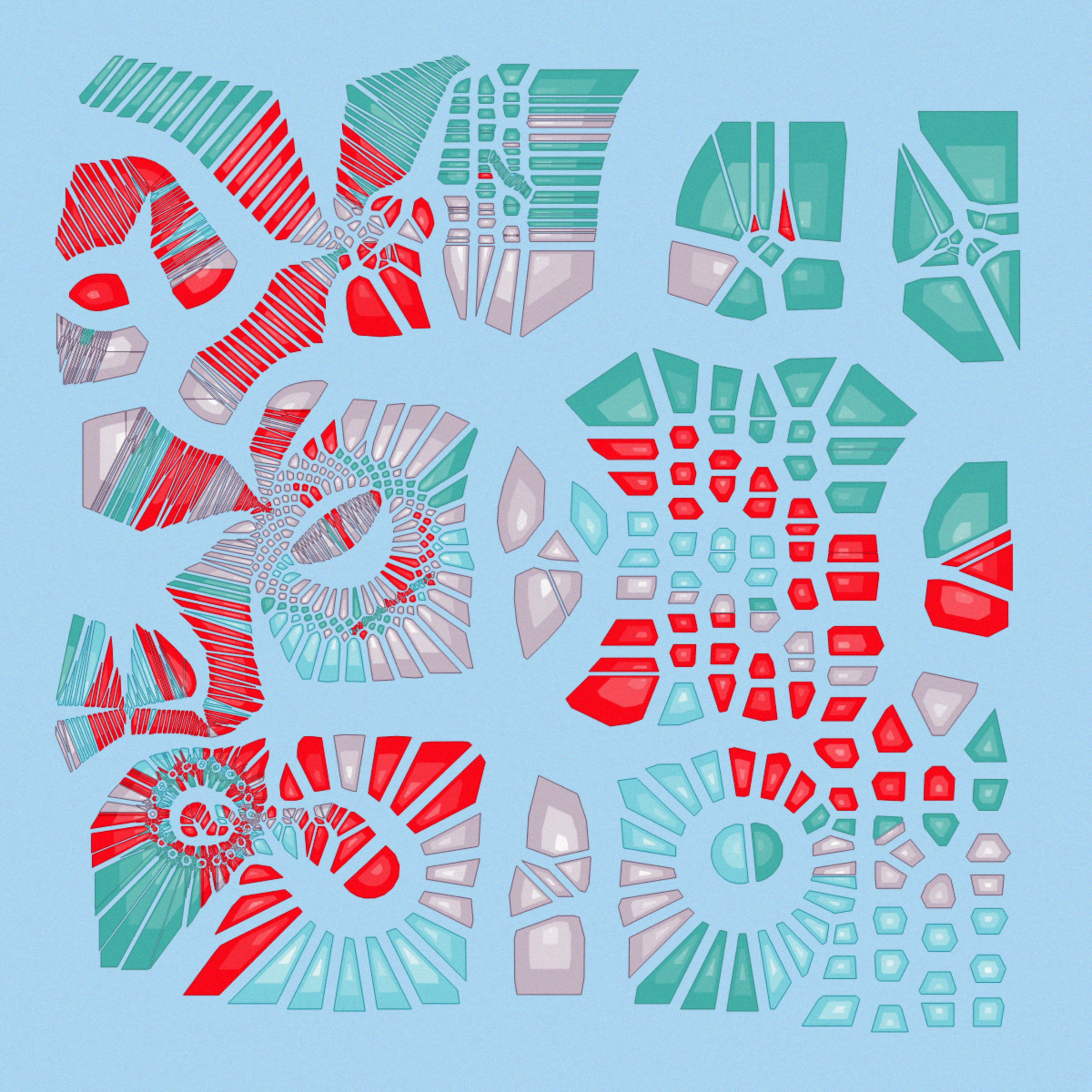 Art Blocks - Art Blocks v2 - Autology #555 - NFT # 209000555