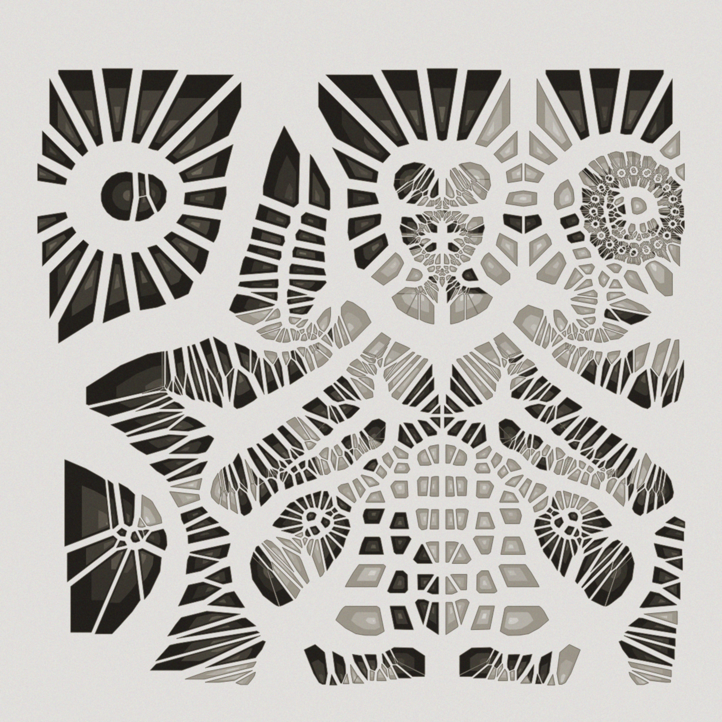 Art Blocks - Art Blocks v2 - Autology #558 - NFT # 209000558