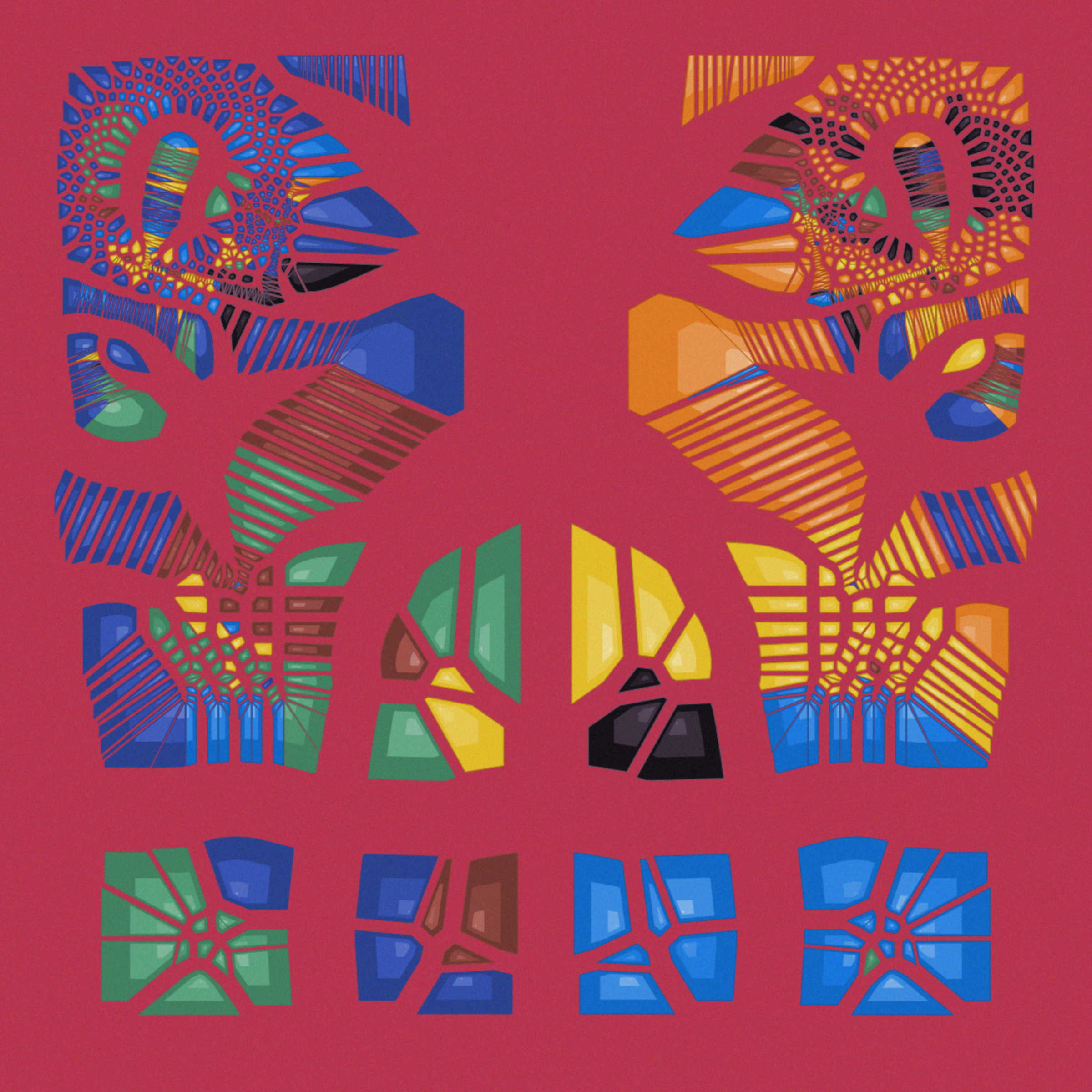 Art Blocks - Art Blocks v2 - Autology #574 - NFT # 209000574