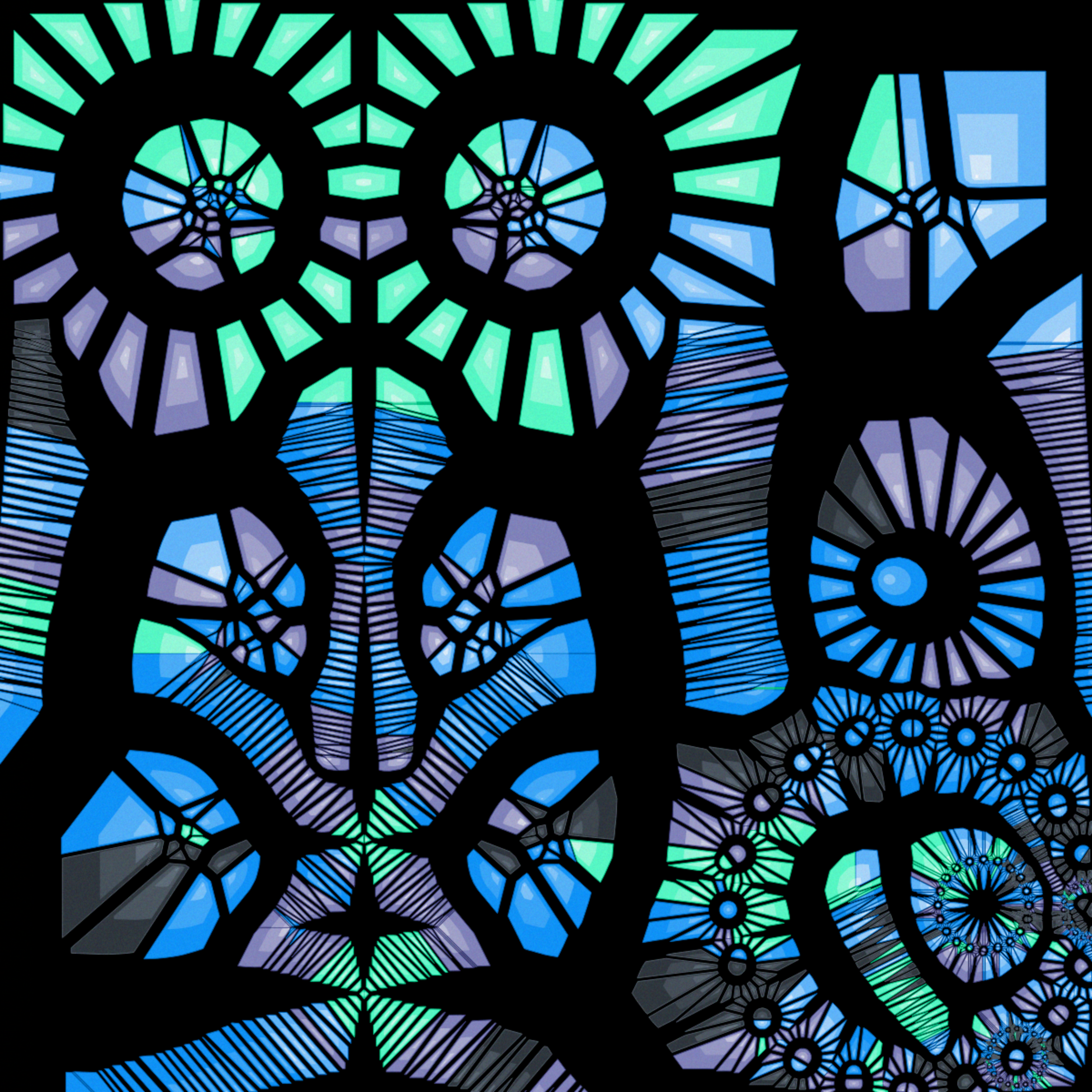 Art Blocks - Art Blocks v2 - Autology #586 - NFT # 209000586