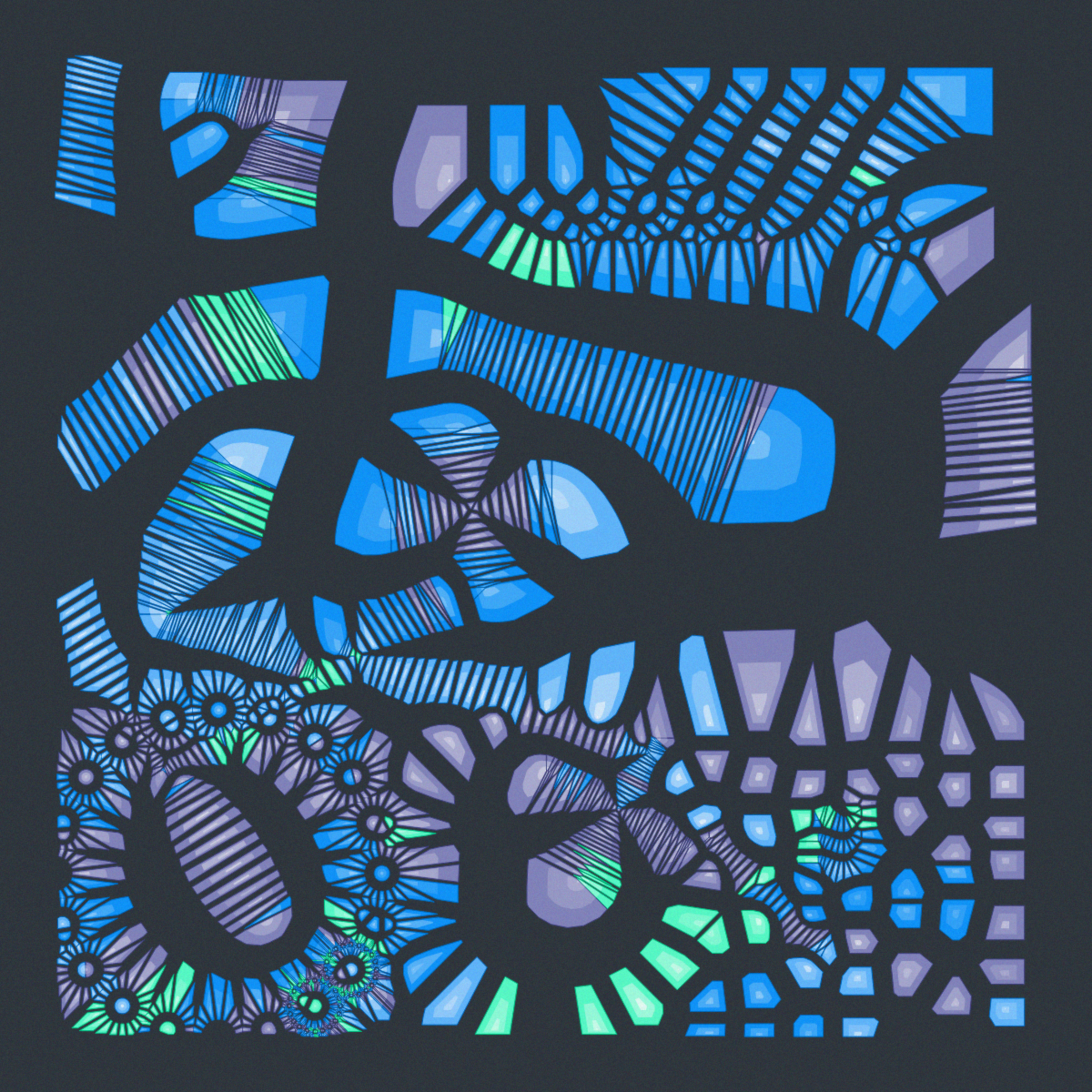 Art Blocks - Art Blocks v2 - Autology #604 - NFT # 209000604