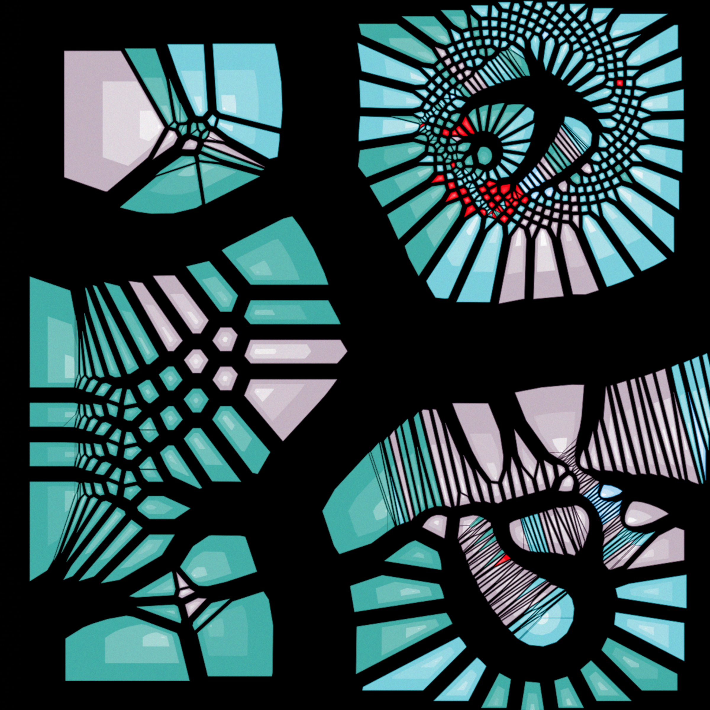 Art Blocks - Art Blocks v2 - Autology #609 - NFT # 209000609